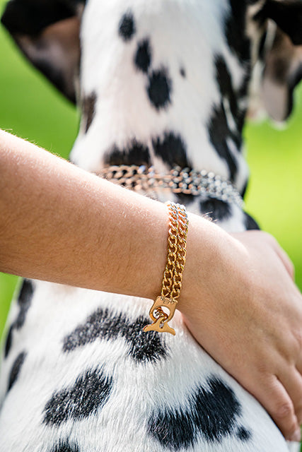 Sprenger and me Armband vergoldet