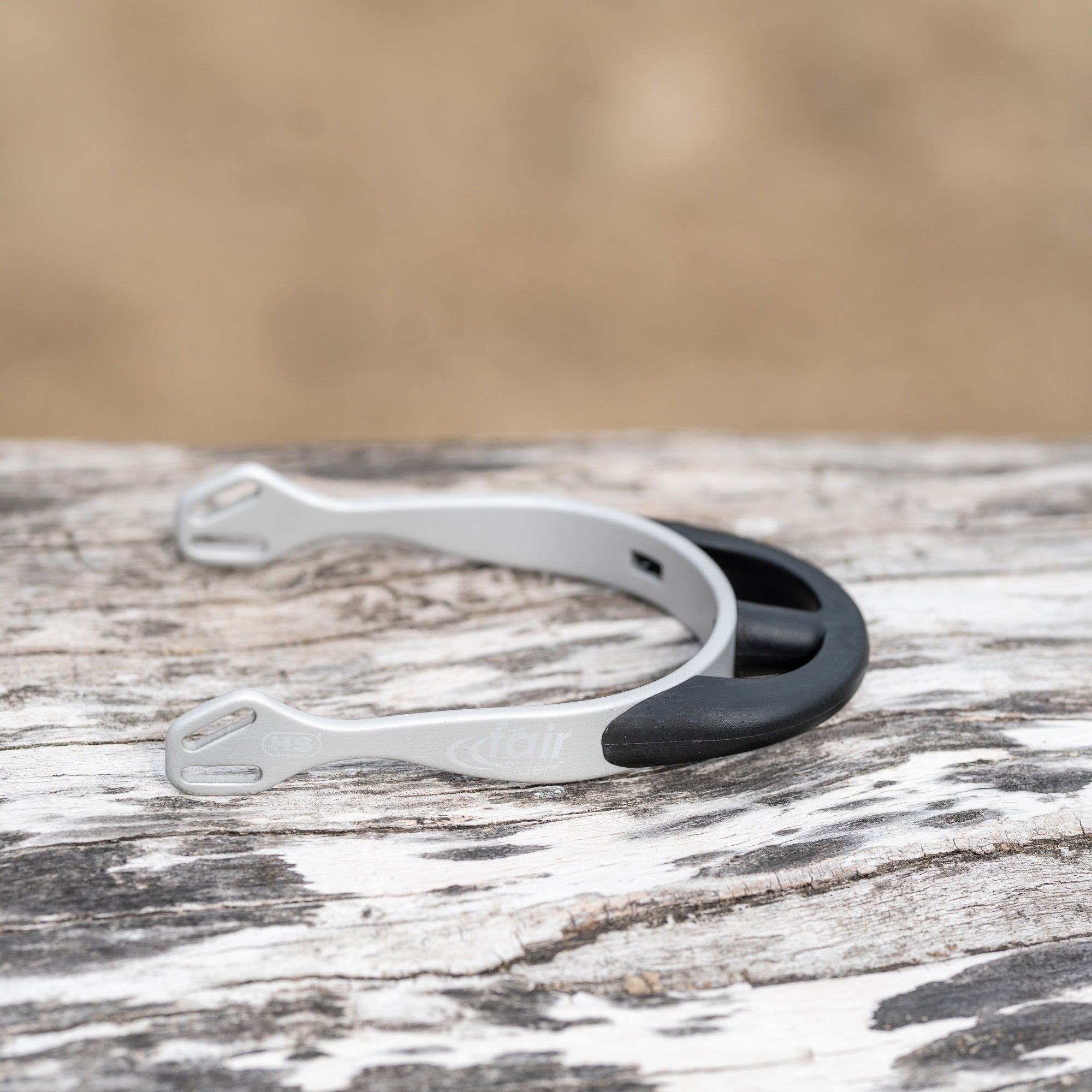 silber schwarze fair Rider Sporen