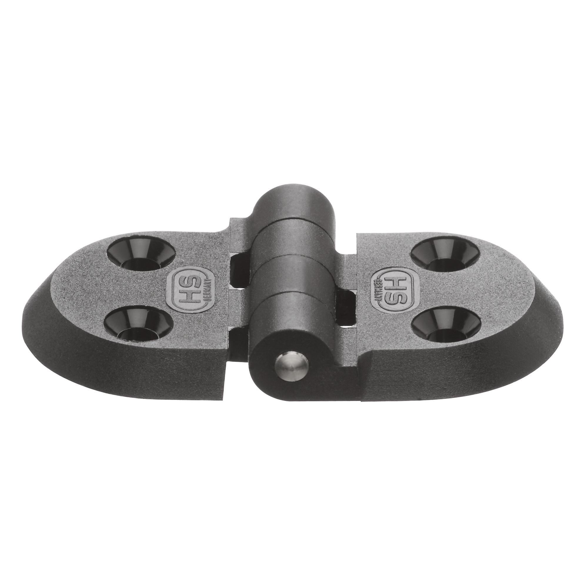 Sprenger Belegklampe Kunststoff Schwarz - Made In Germany | 5 Größen 73-210mm Für Boote & Segel