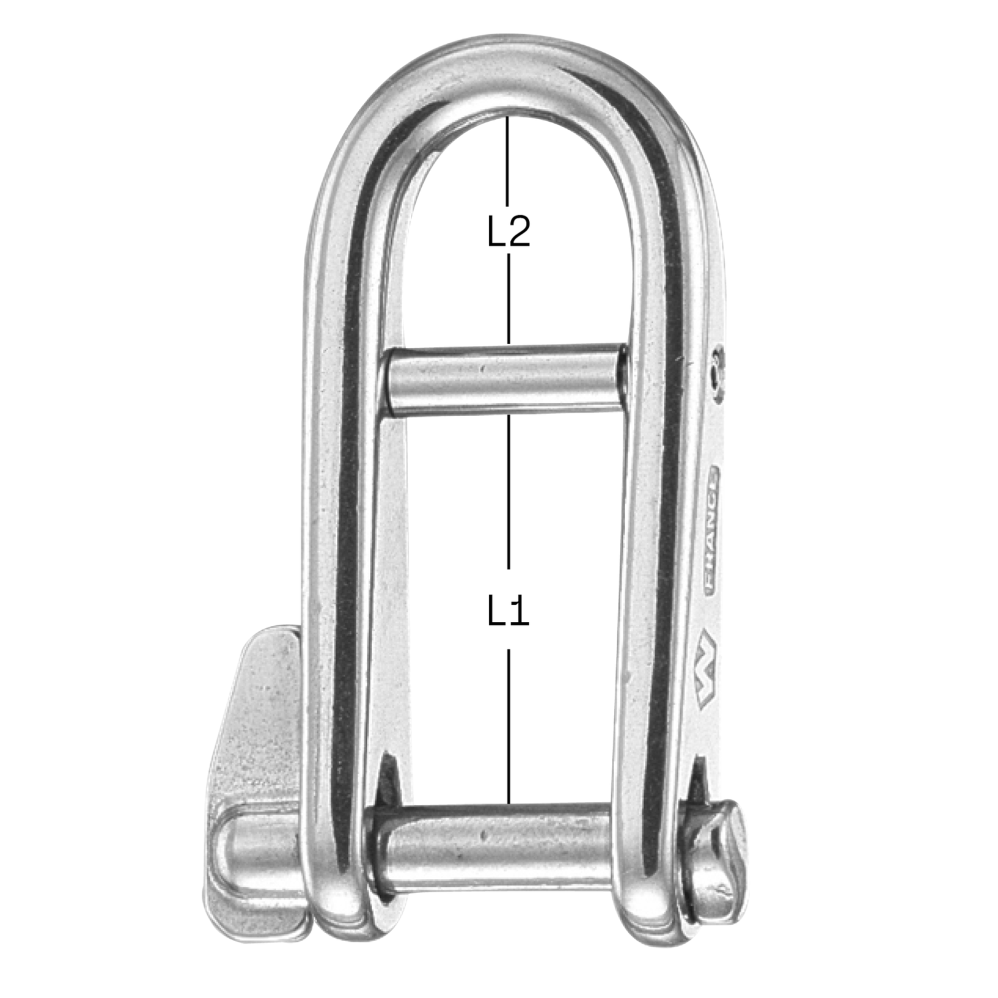 Schlüsselschäkel Edelstahl Rostfrei Steg | 3462100555.png