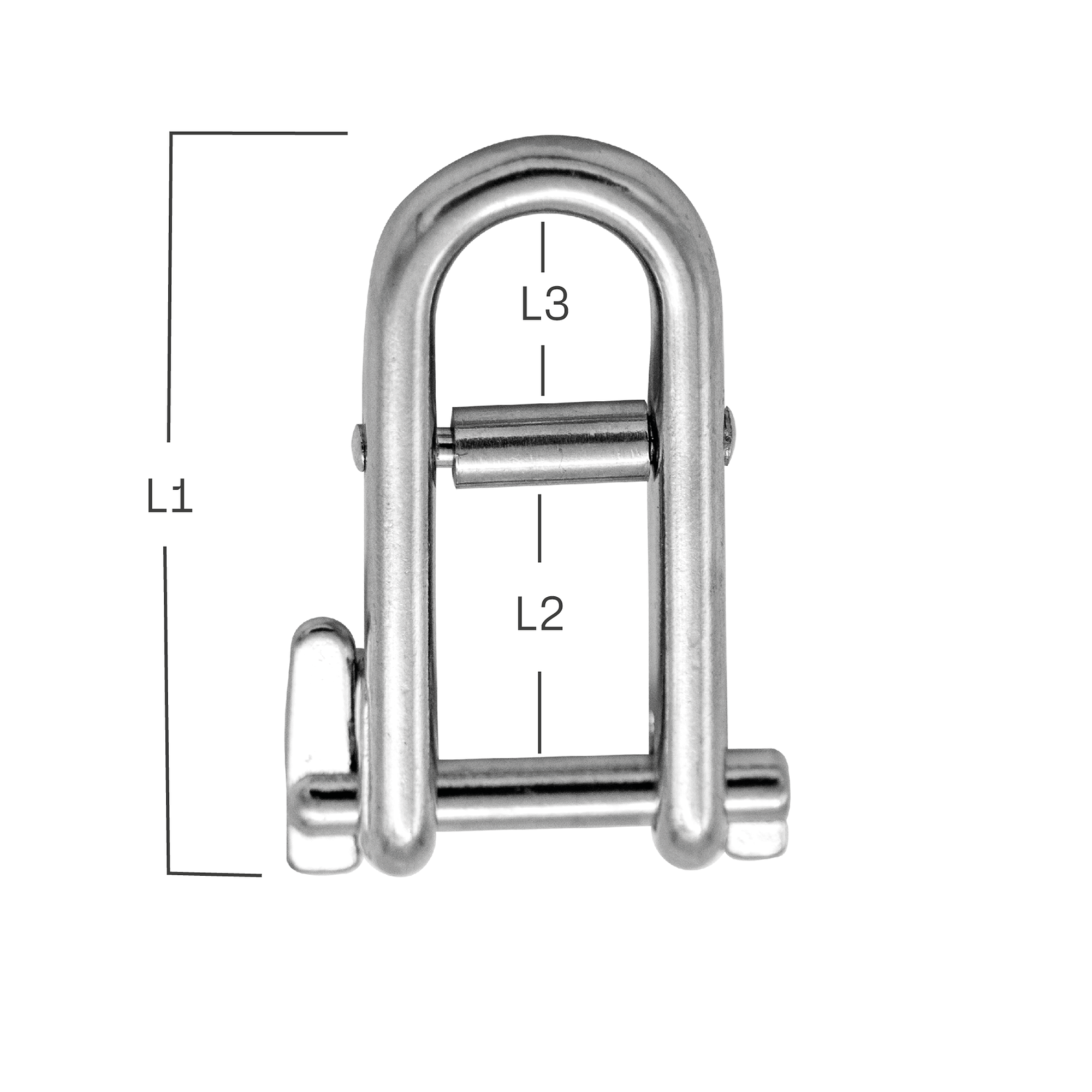 Schlüsselschäkel Edelstahl Rostfrei Steg | 3462100556.png