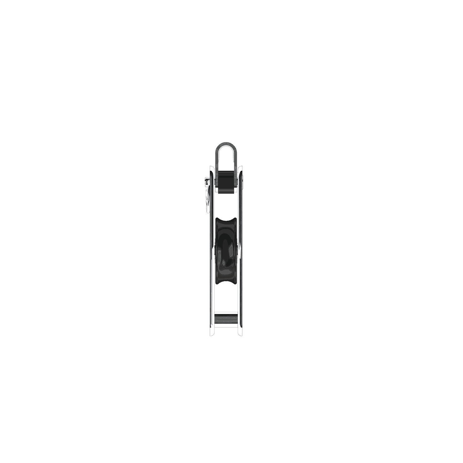 Gleitlager Block 10 mm 1 Rolle Hundsfott Bügel | 3502100155_Vorderansicht01.png | 1731101448