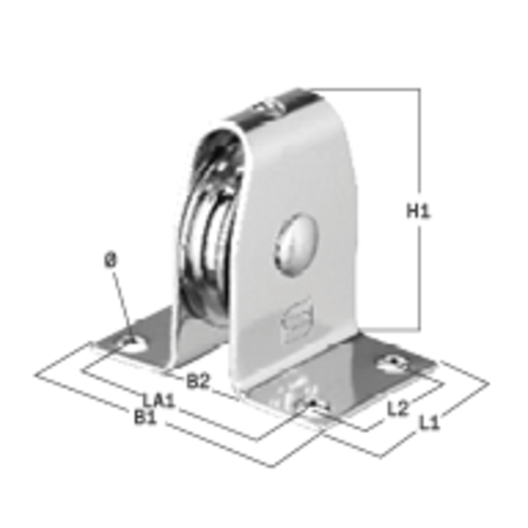 Stehblock für Draht Gleitlager 4 mm 1 Rolle | 3511100355.png