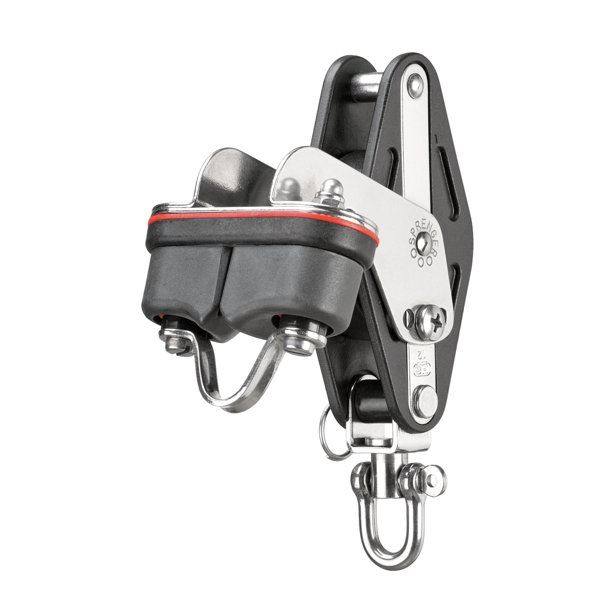 Großschotblock Kugellager 12 mm 1 Rolle Wirbel Hundsfott Schotklemme | 3527079255.png