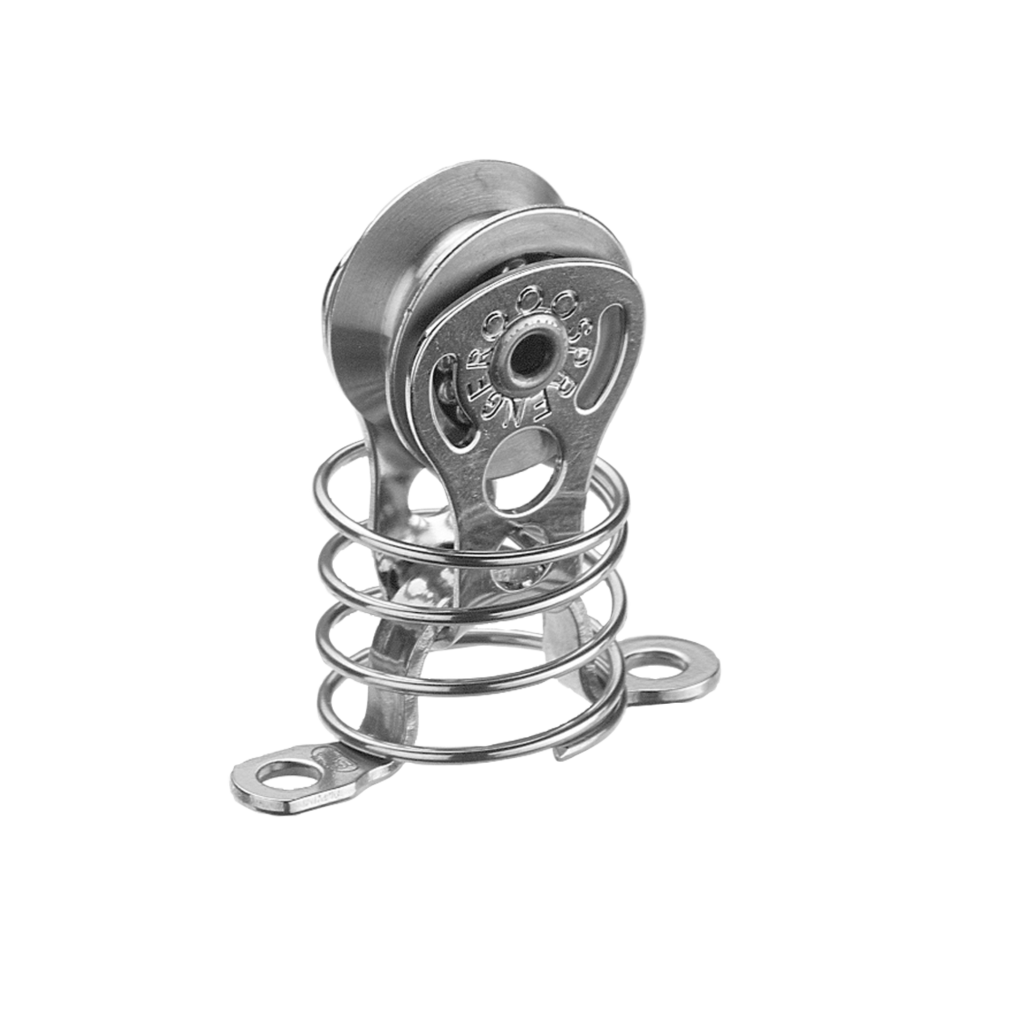 Micro XS Block für Draht 4 mm Kugellager 1 Rolle durchgehender Bügel Feder Fenderöse | 3531865055.png