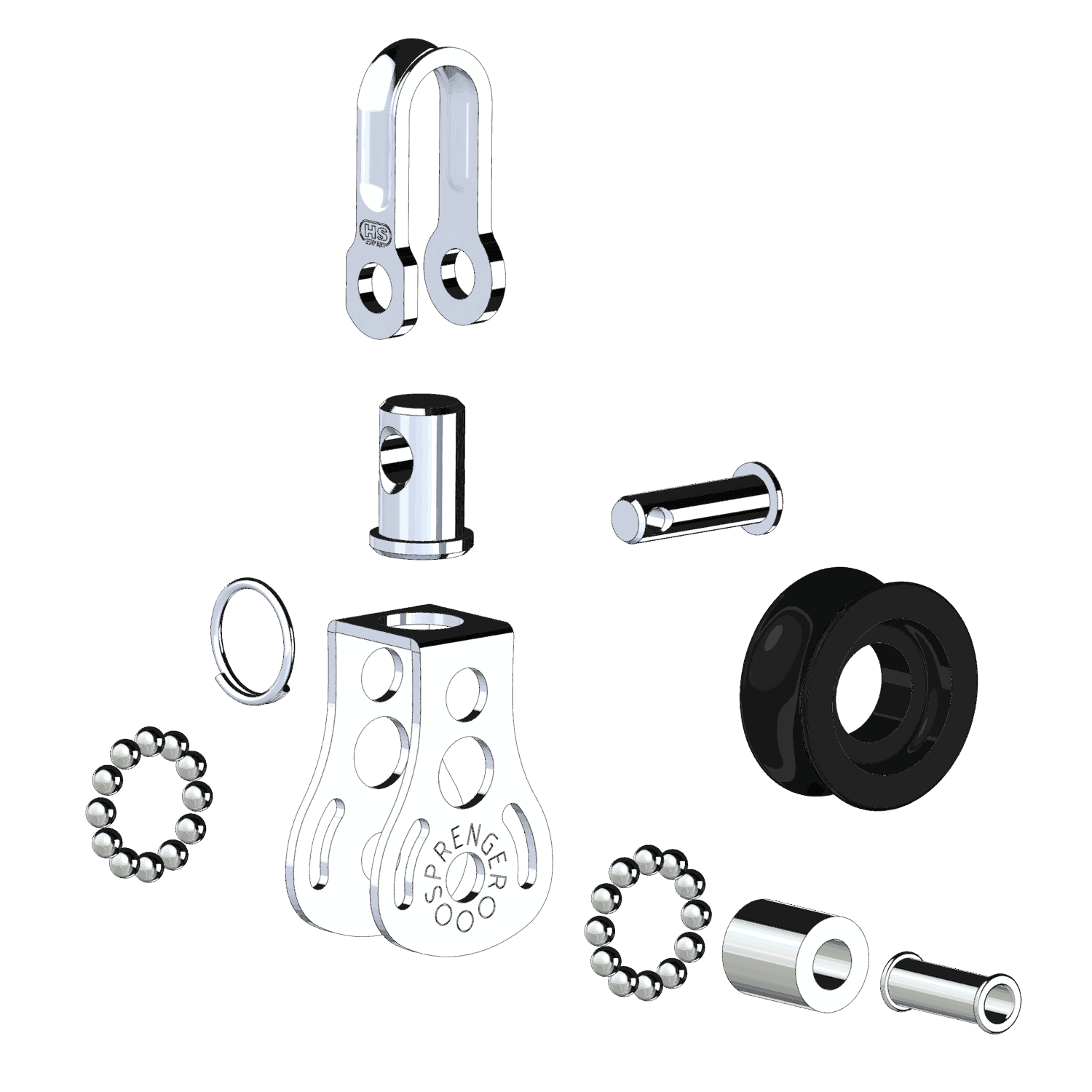Micro XS Block Kugellager 6 mm 1 Rolle Wirbel | 3532070055_Explo01_2.png | 1731101676