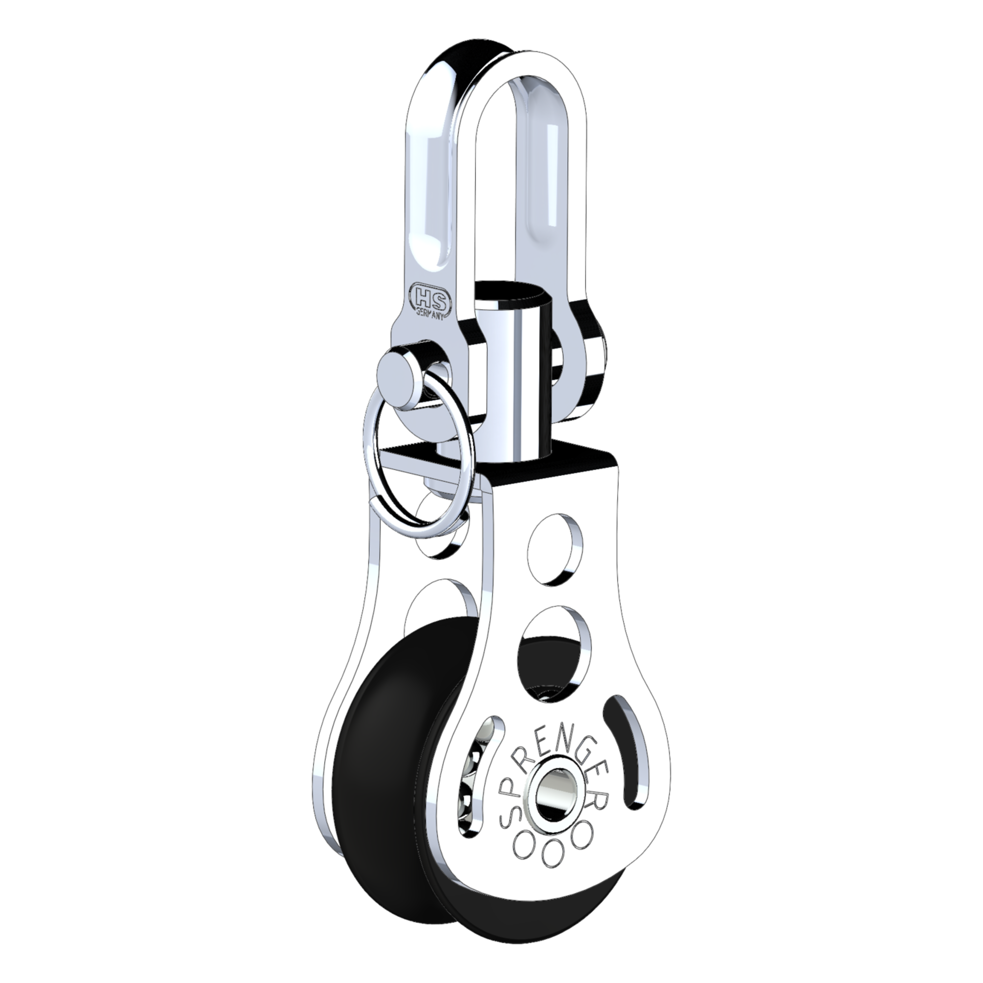 Micro XS Block Kugellager 6 mm 1 Rolle Wirbel | 3532070055_Iso01.png
