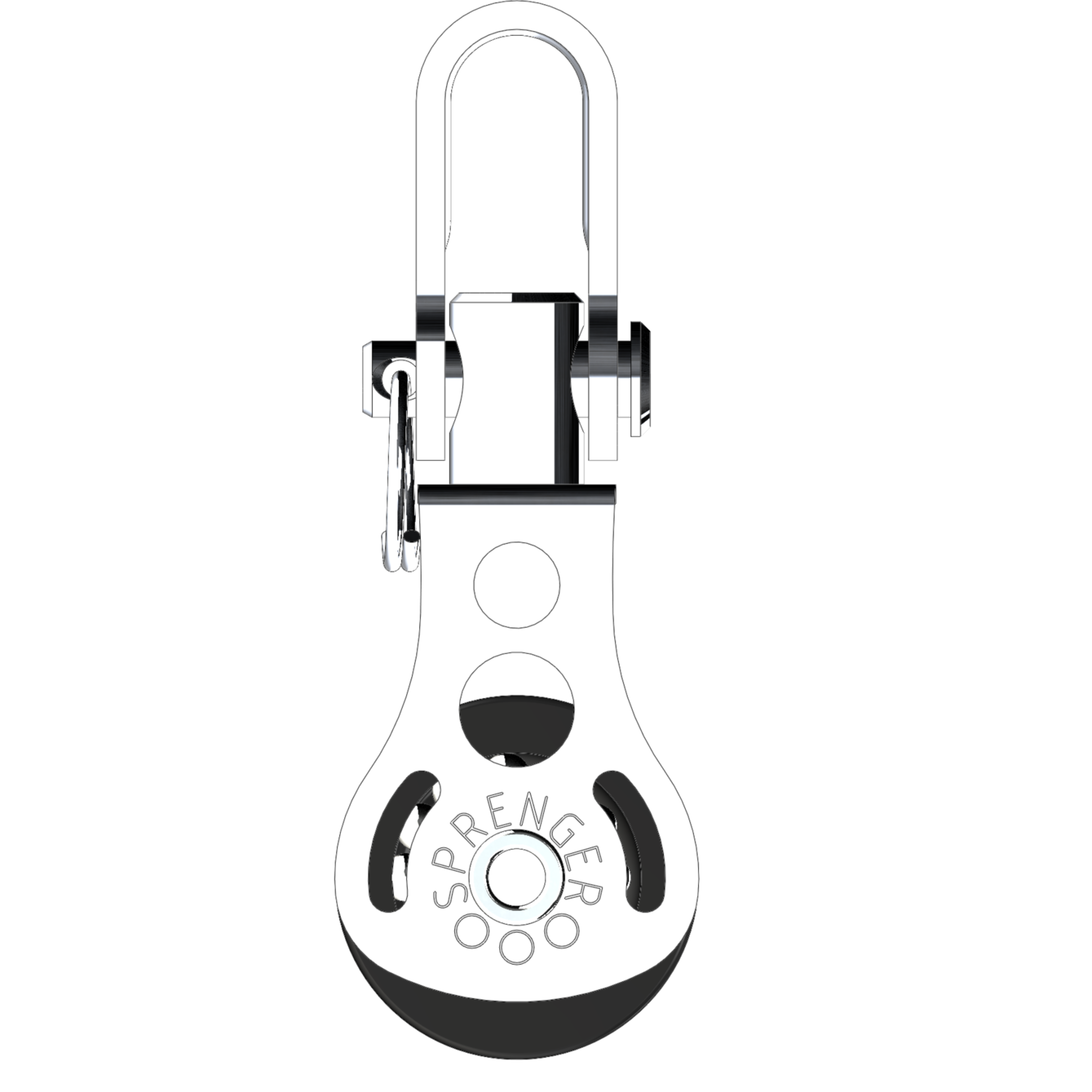Micro XS Block Kugellager 6 mm 1 Rolle Wirbel | 3532070055_Seitenansicht01.png