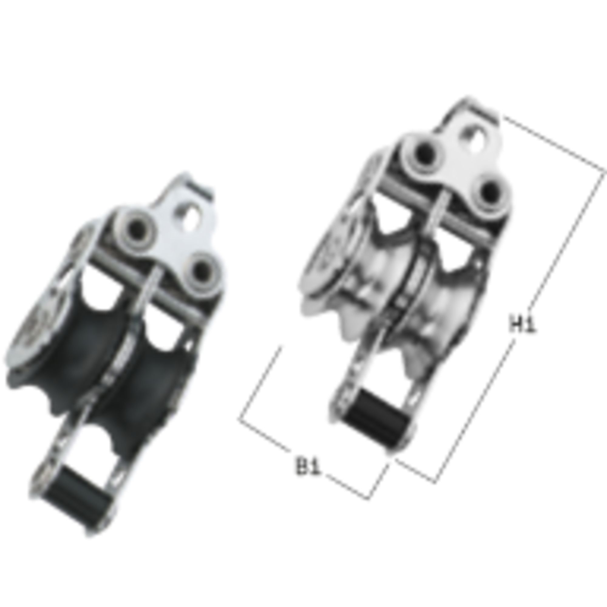Micro XS Block Kugellager 6 mm 2 Rollen Hundsfott Bügel | 3532360055_Katalog.png