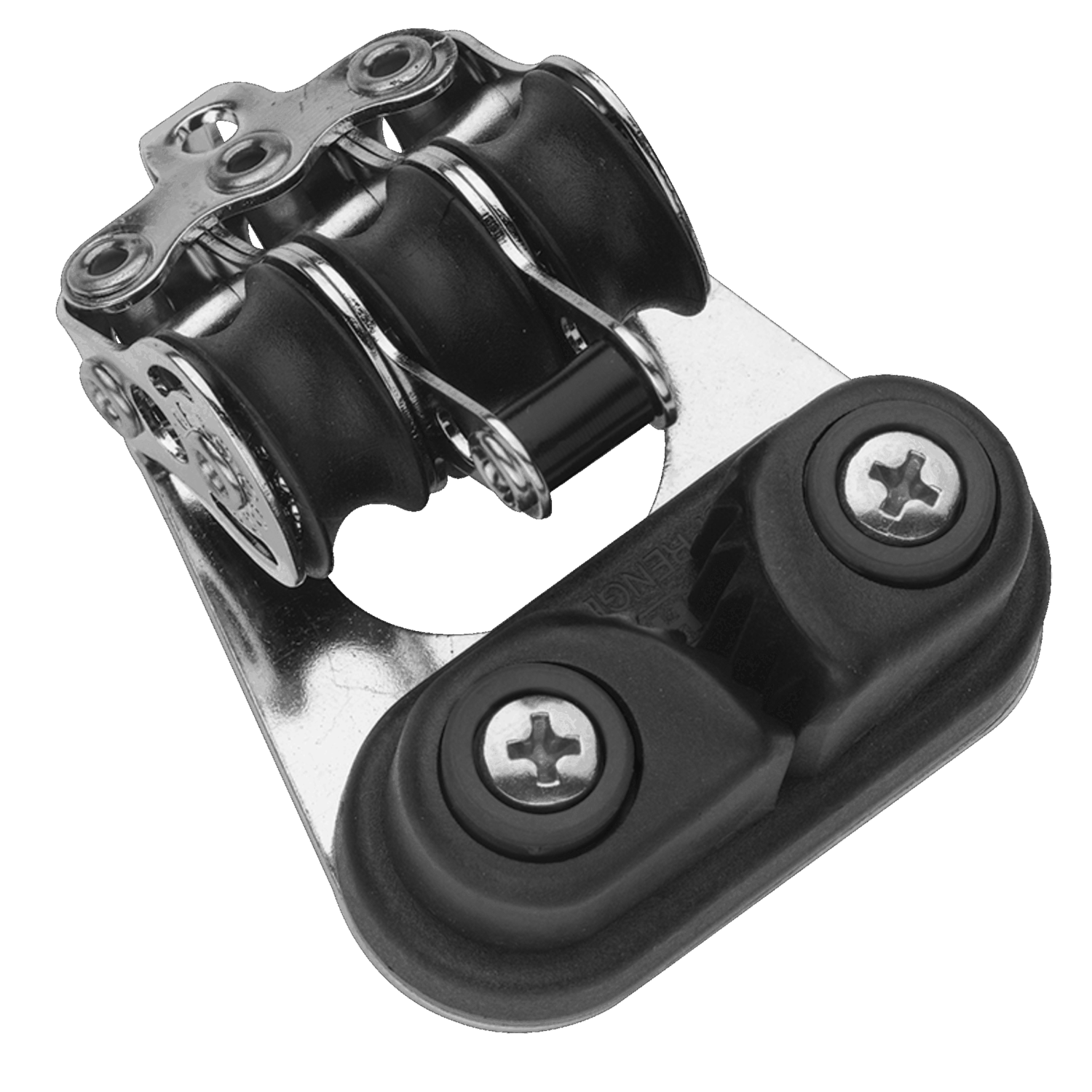 Micro XS Block Kugellager 6 mm 3 Rollen Hundsfott Schotklemme Bügel | 3532760055.png | 1731101682