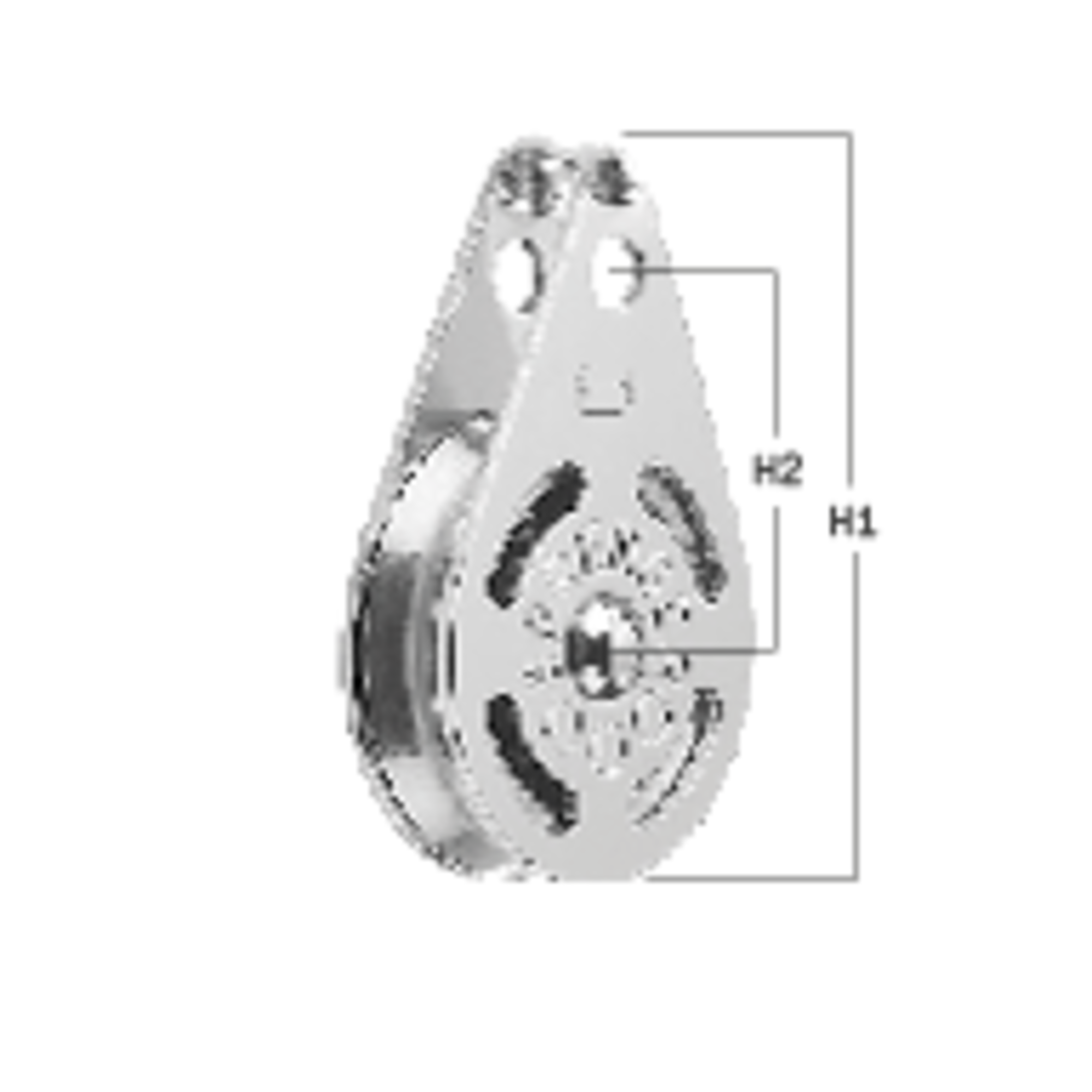 High Load Block Kugellager 4 6 mm 1 Rolle durchgehender Bügel | 3534065055.png
