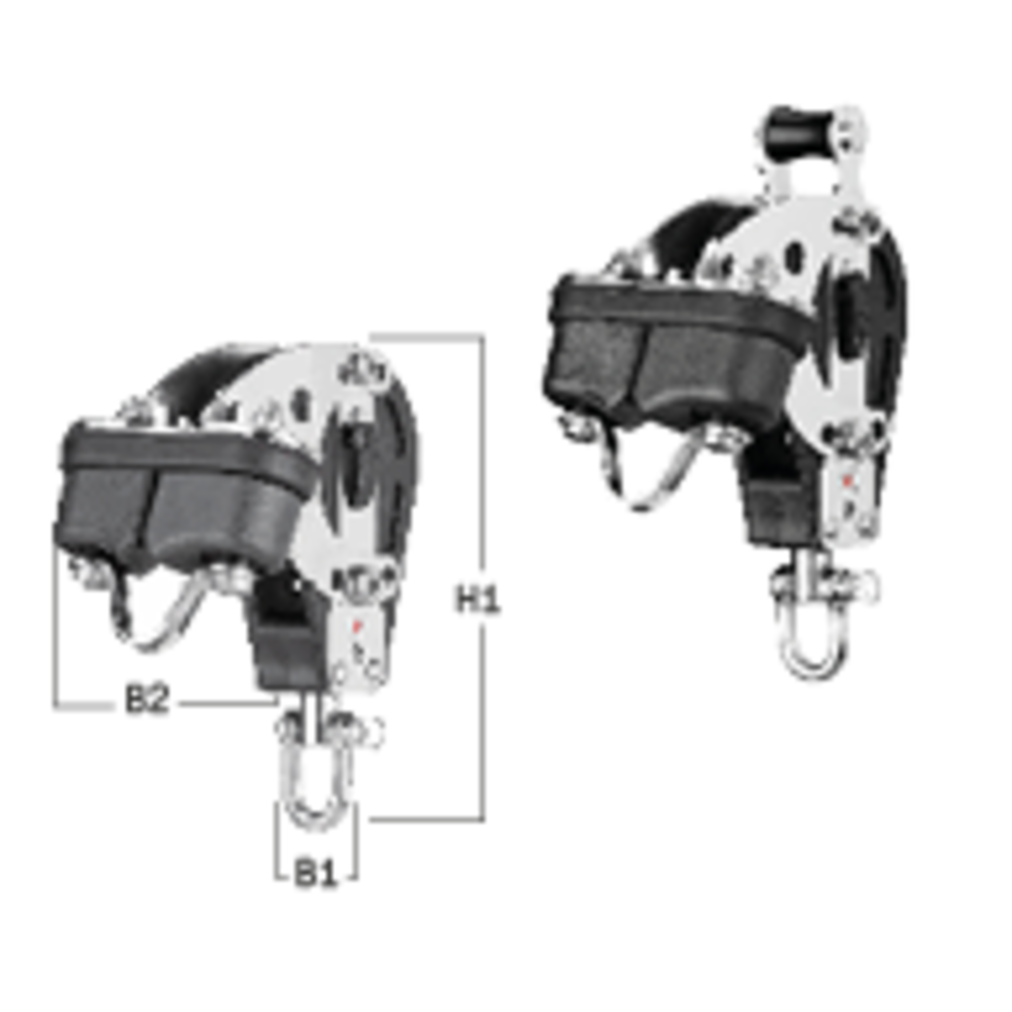 Ratschblock Kugellager 6 10 mm 1 Rolle Wirbel Schotklemme Bügel | 3537071055_Katalog_.png