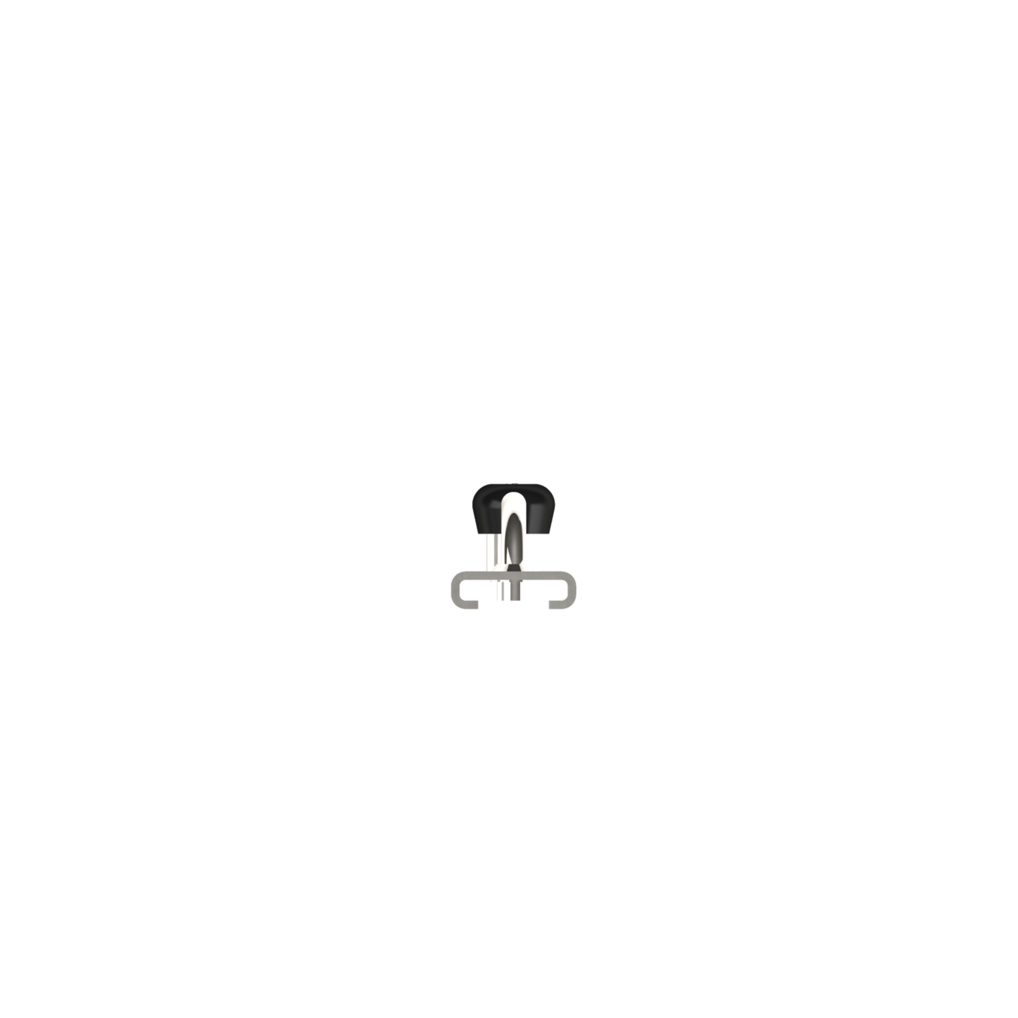 Schlitten für Schiene 20 x 3 mm Bügel | 3552202555_Vorderansicht01.png