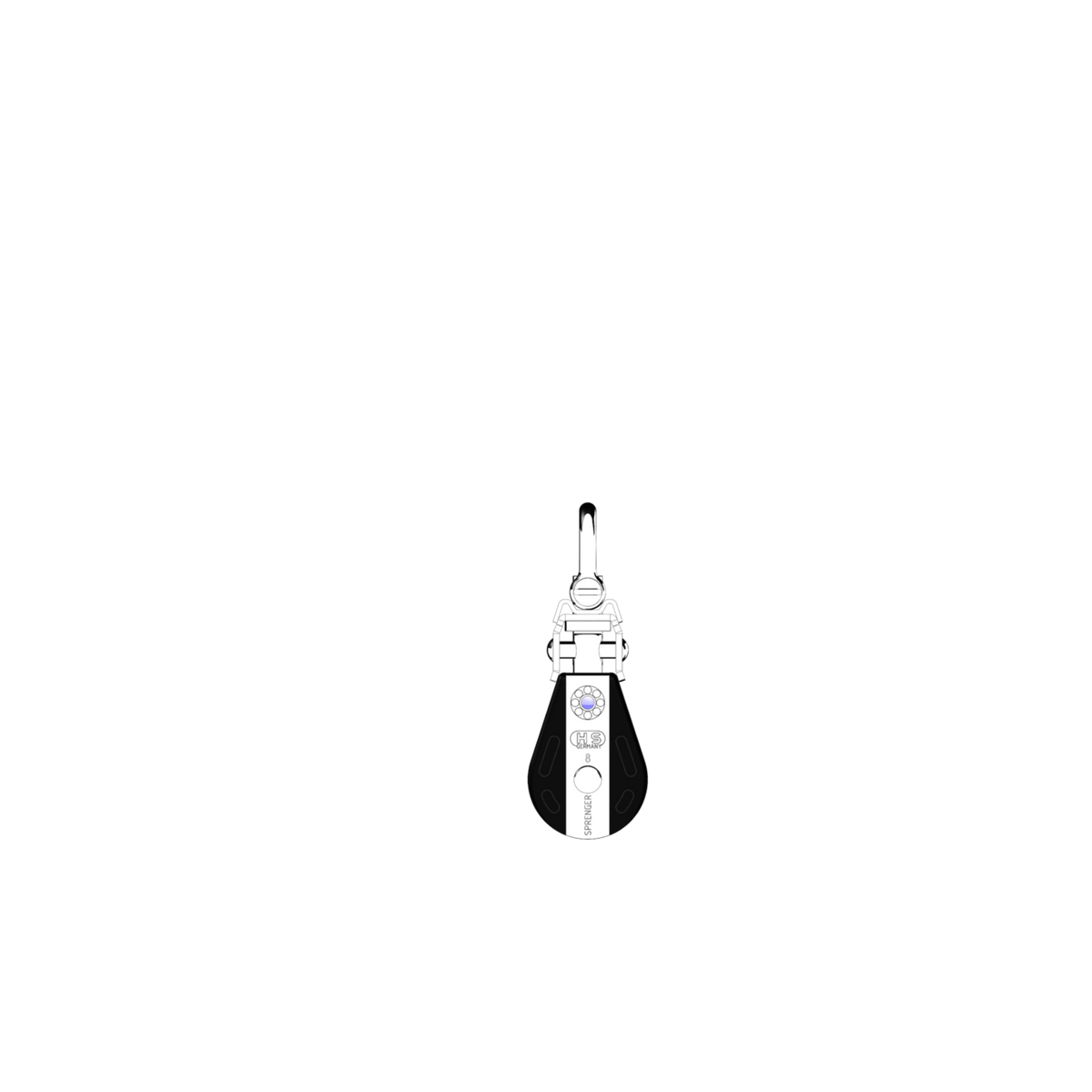 S Block Nadellager 8 mm 2 Rollen Arretierset | 3565140000_Seitenansicht01.png