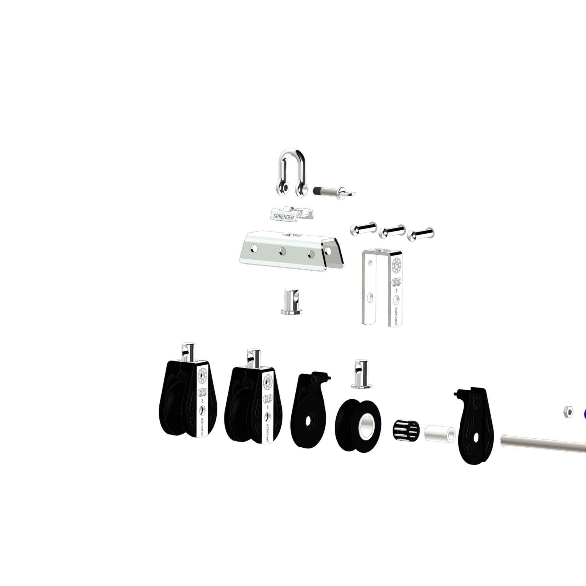 S Block Nadellager 8 mm 3 Rollen Arretierset | 3565240000_Explo01.png