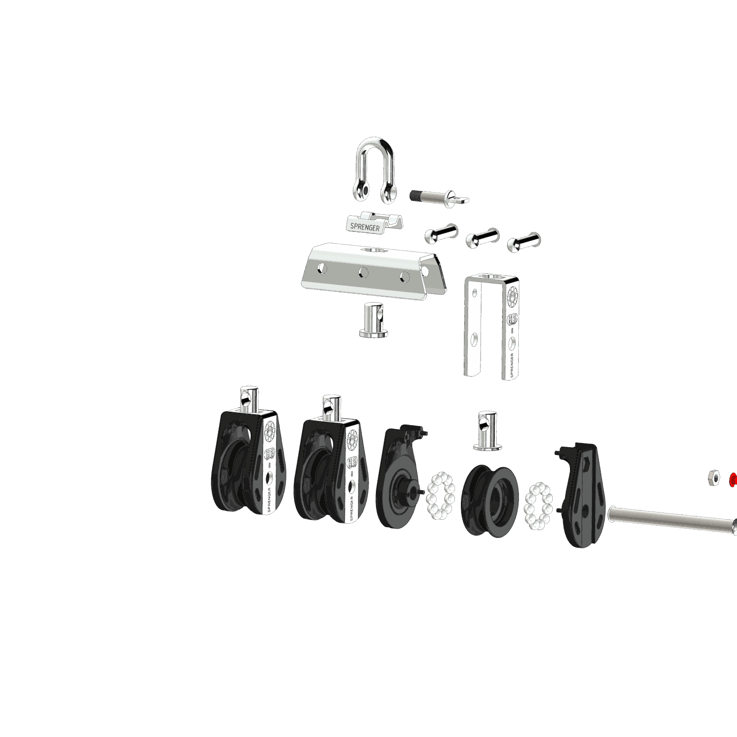 S Block Kugellager 8 mm 3 Rollen Arretierset | 3565270000_Explo01.png | 1731101575