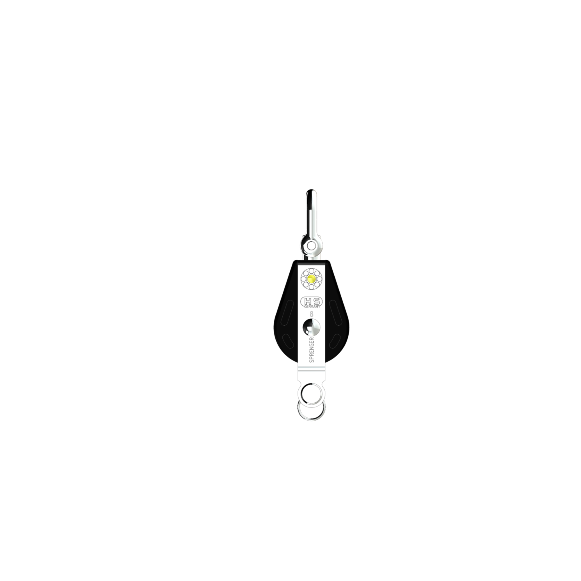 S Block Gleitlager 8 mm 1 Rolle Wirbel Hundsfott | 3565320000_Seitenansicht01.png