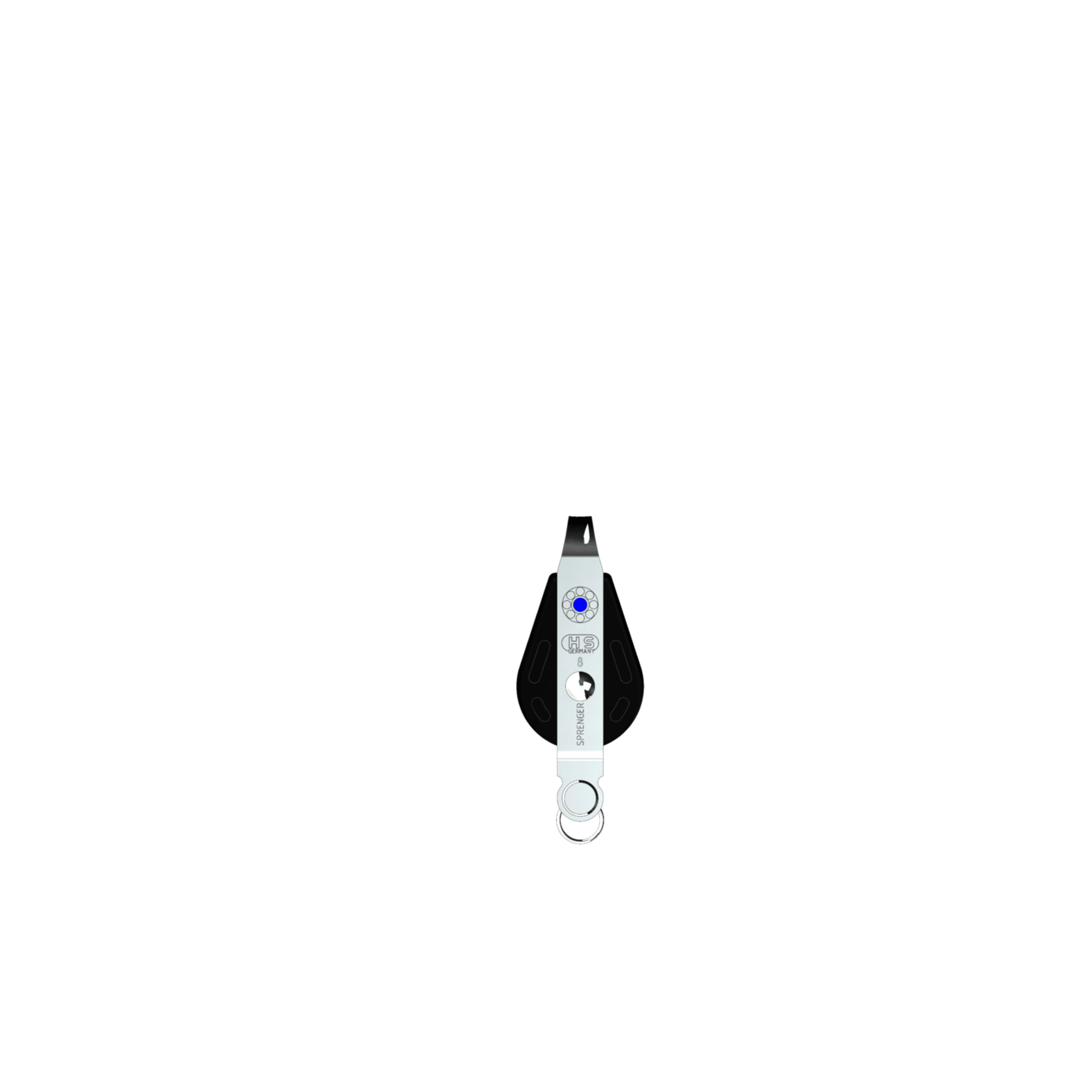 S Block Nadellager 8 mm 1 Rolle durchgehender Bügel Hundsfott | 3565330055_Seitenansicht01.png