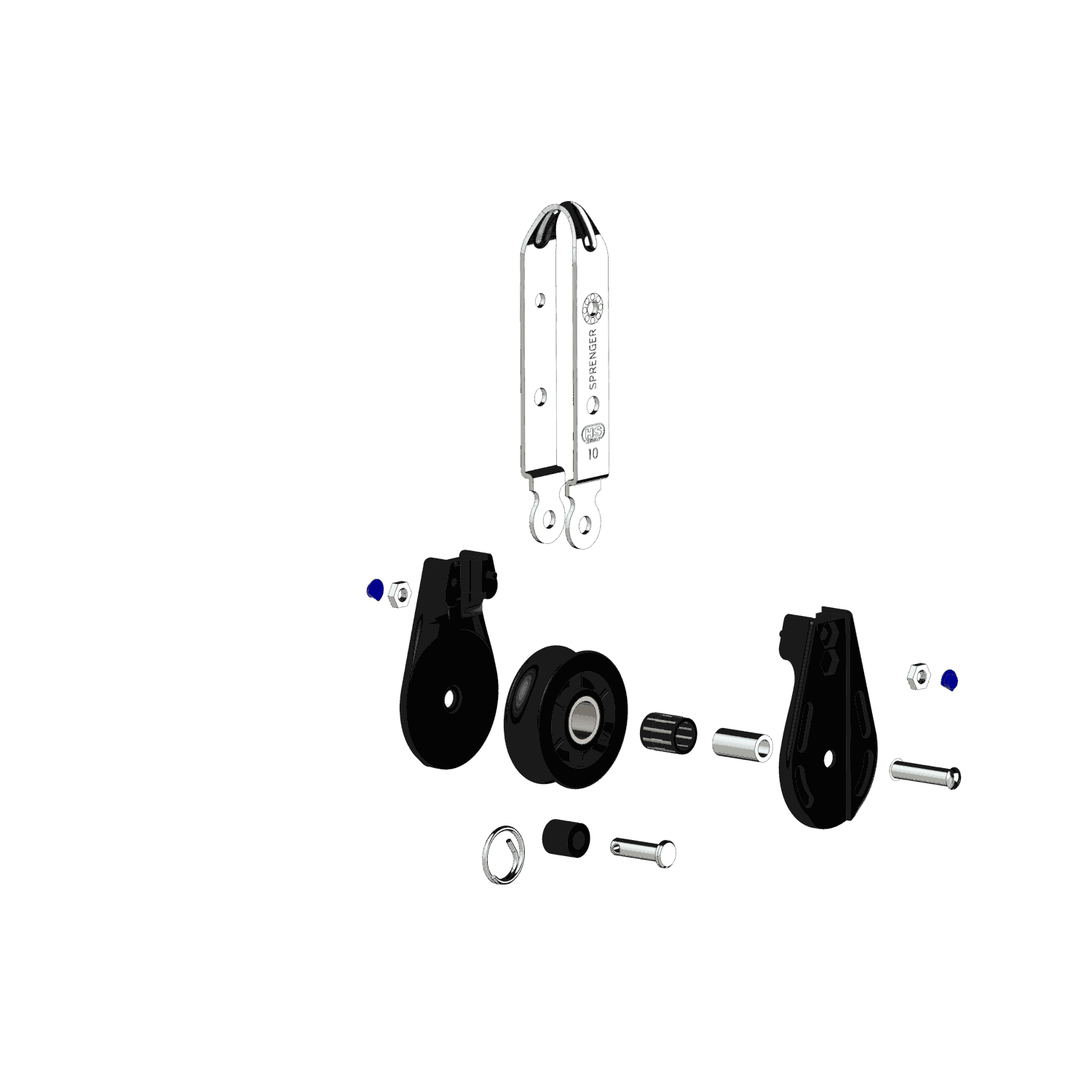 S Block Nadellager 10 mm 1 Rolle durchgehender Bügel Hundsfott | 3565330155_Explo01.png | 1731101474