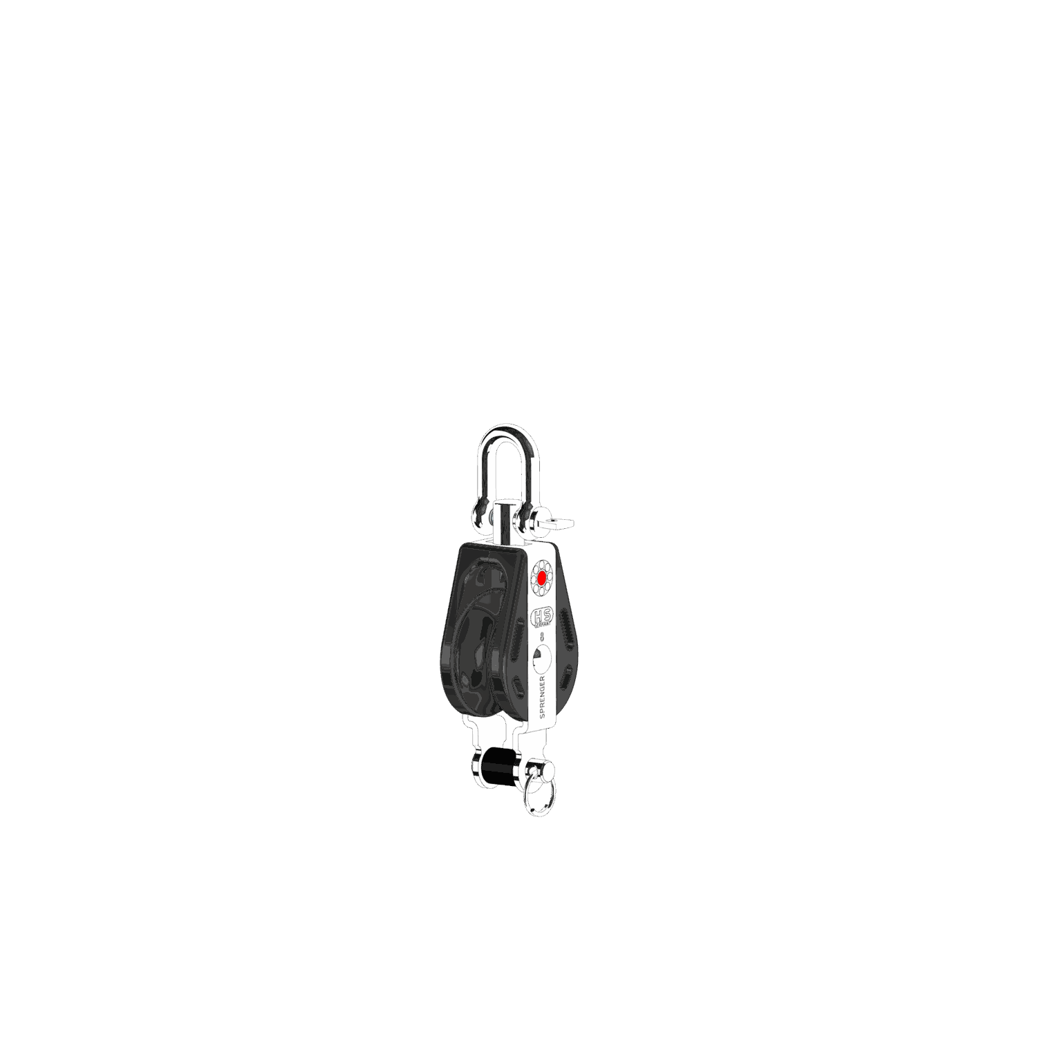 S Block Kugellager 8 mm 1 Rolle Wirbel Hundsfott | 3565370000_Iso01.png | 1731101579