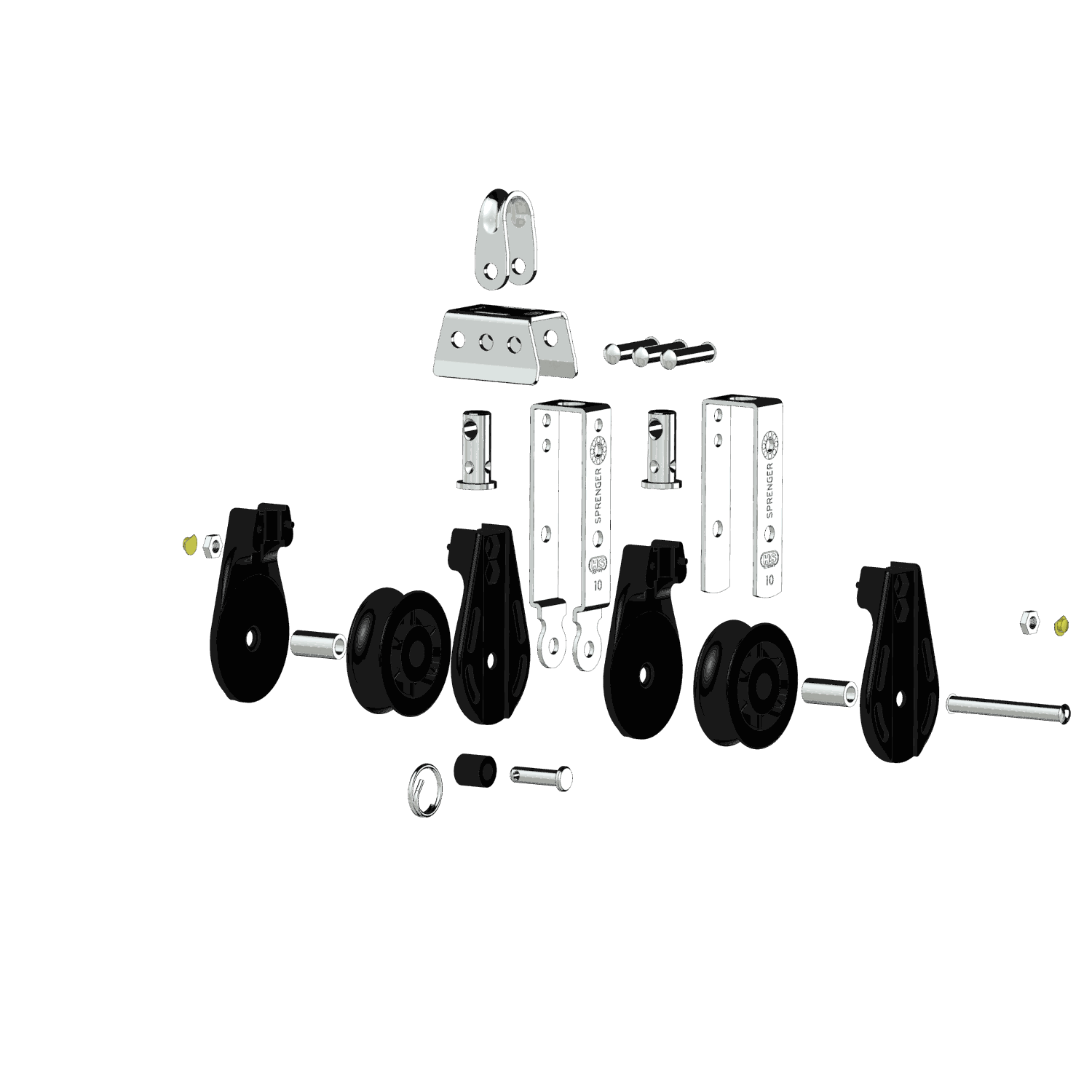 S Block Gleitlager 10 mm 2 Rollen Bügel Hundsfott | 3565410155_Explo01.png | 1731101475