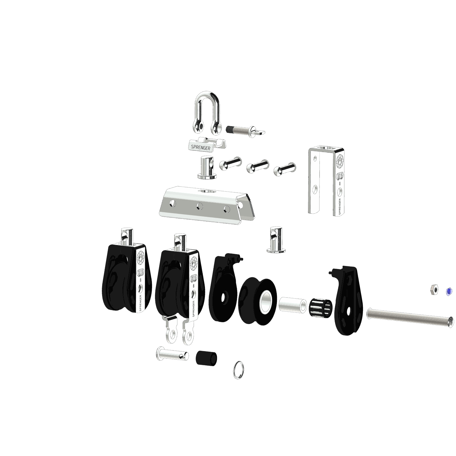 S Block Nadellager 8 mm 3 Rollen Arretierset Hundsfott | 3565540000_Explo01.png | 1731101584