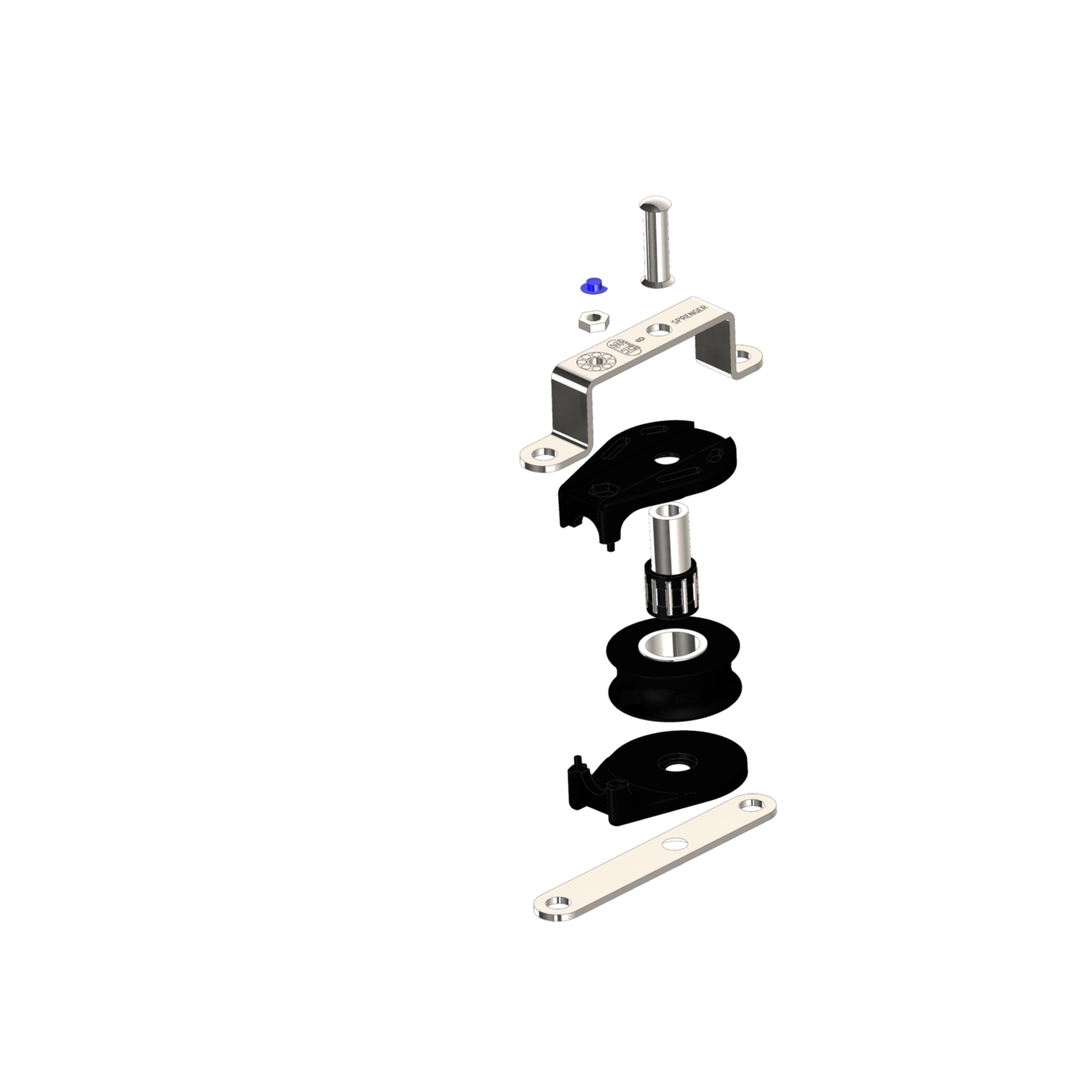 Liegeblock aus der S Serie Nadellager 8 mm 1 Rolle | 3565630055_Explo01.png
