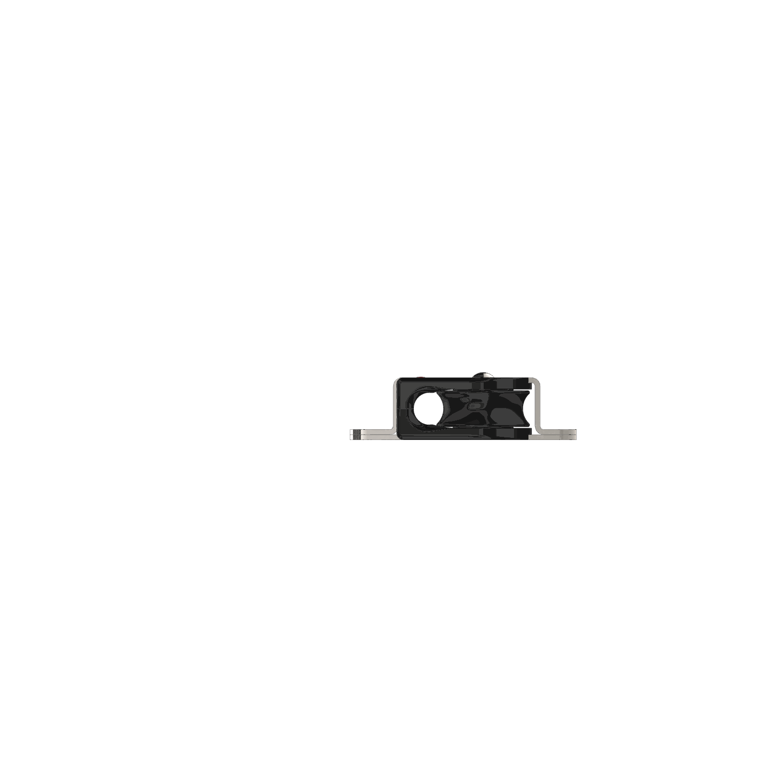 Liegeblock aus der S Serie Kugellager 8 mm 1 Rolle | 3565660055_Vorderansicht01.png | 1731101669