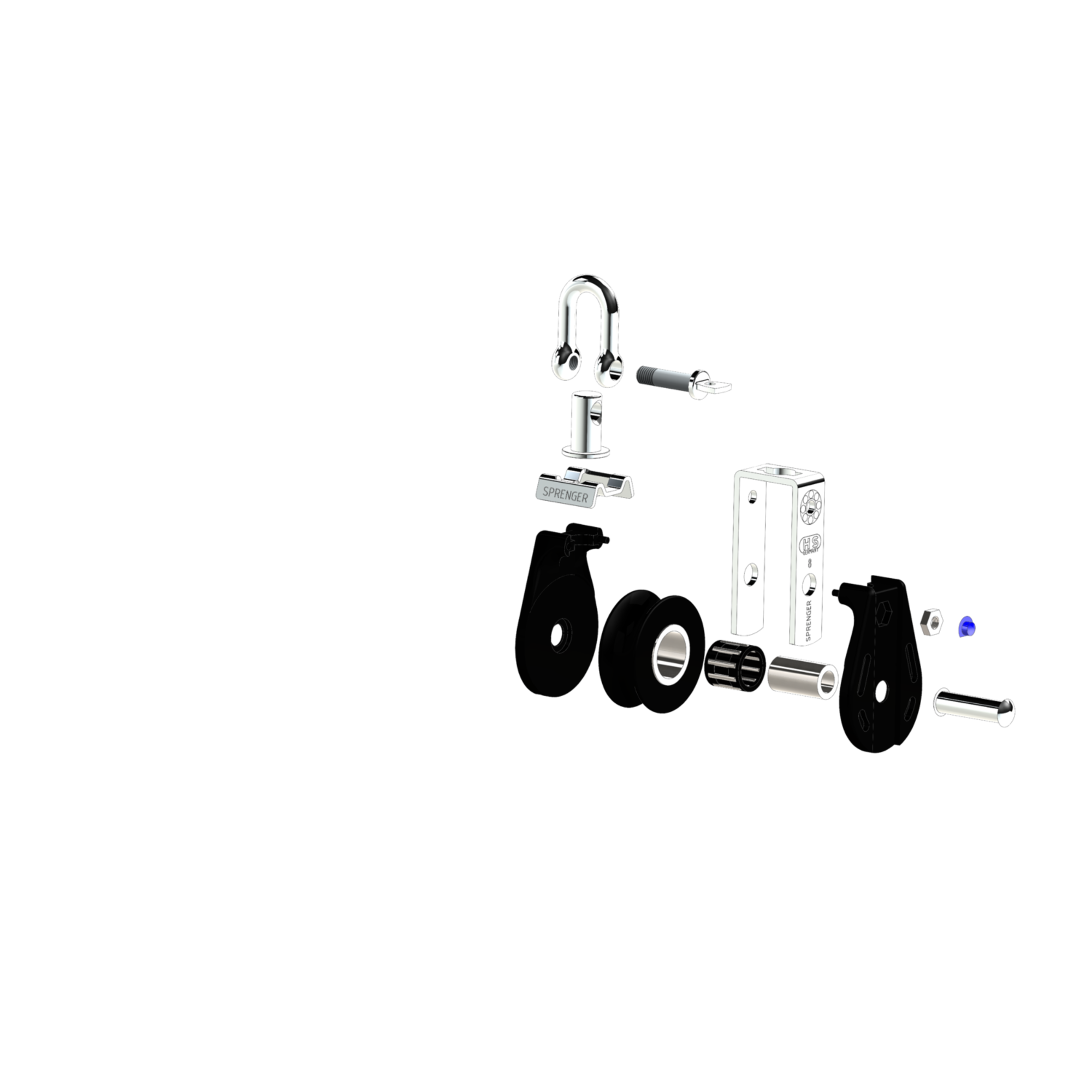 S Block Nadellager 8 mm 1 Rolle Arretierset | 3565740000_Explo01.png