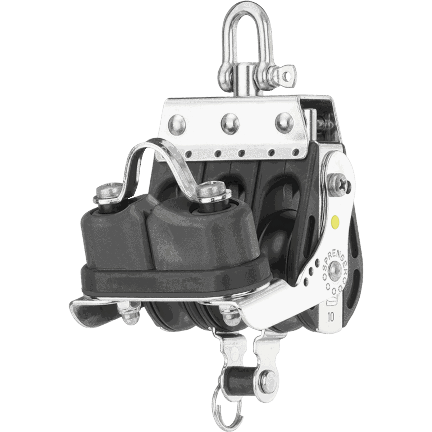 S Block Großschotblock Gleitlager 10 mm 3 Rollen Hundsfott Schotklemme Wirbel | 3567129100.png | 1731101480
