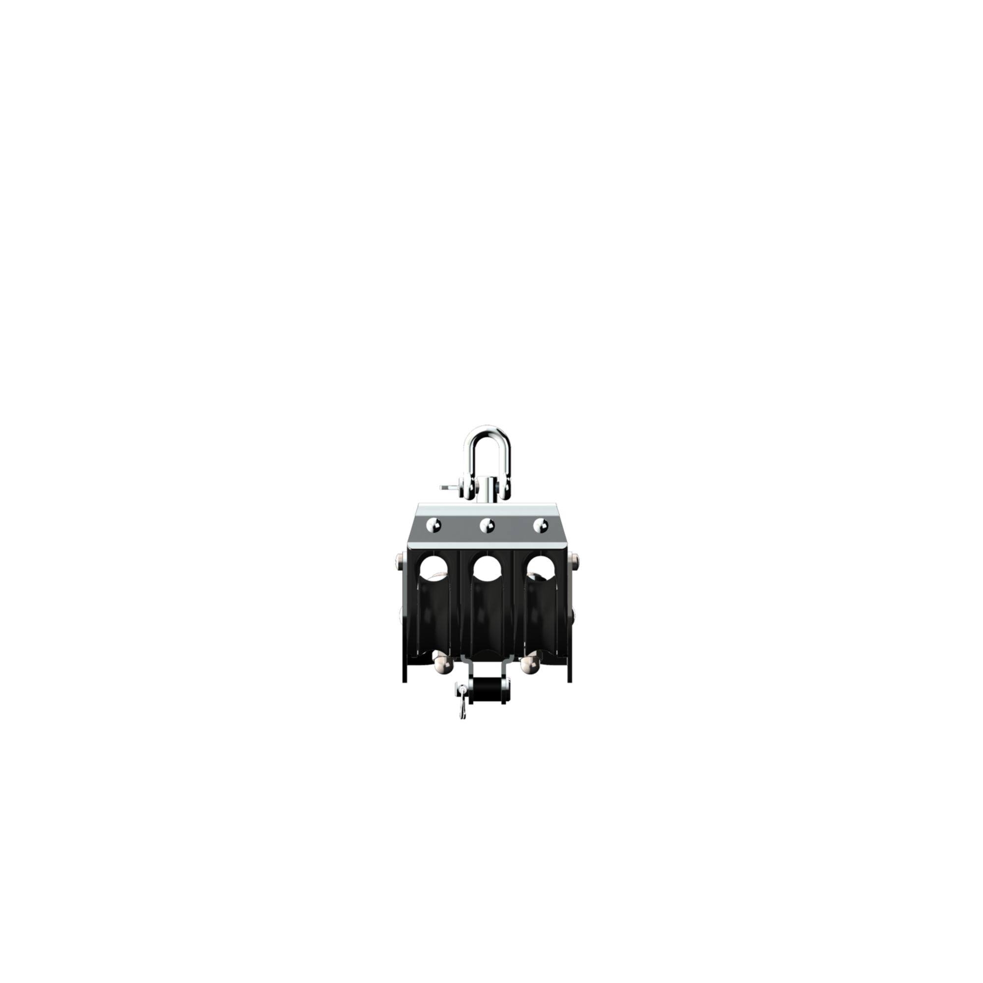 S Block Großschotblock Kugellager 8 mm 3 Rollen Hundsfott Schotklemme Arretierset | 3567179000_Rueckansicht01.png