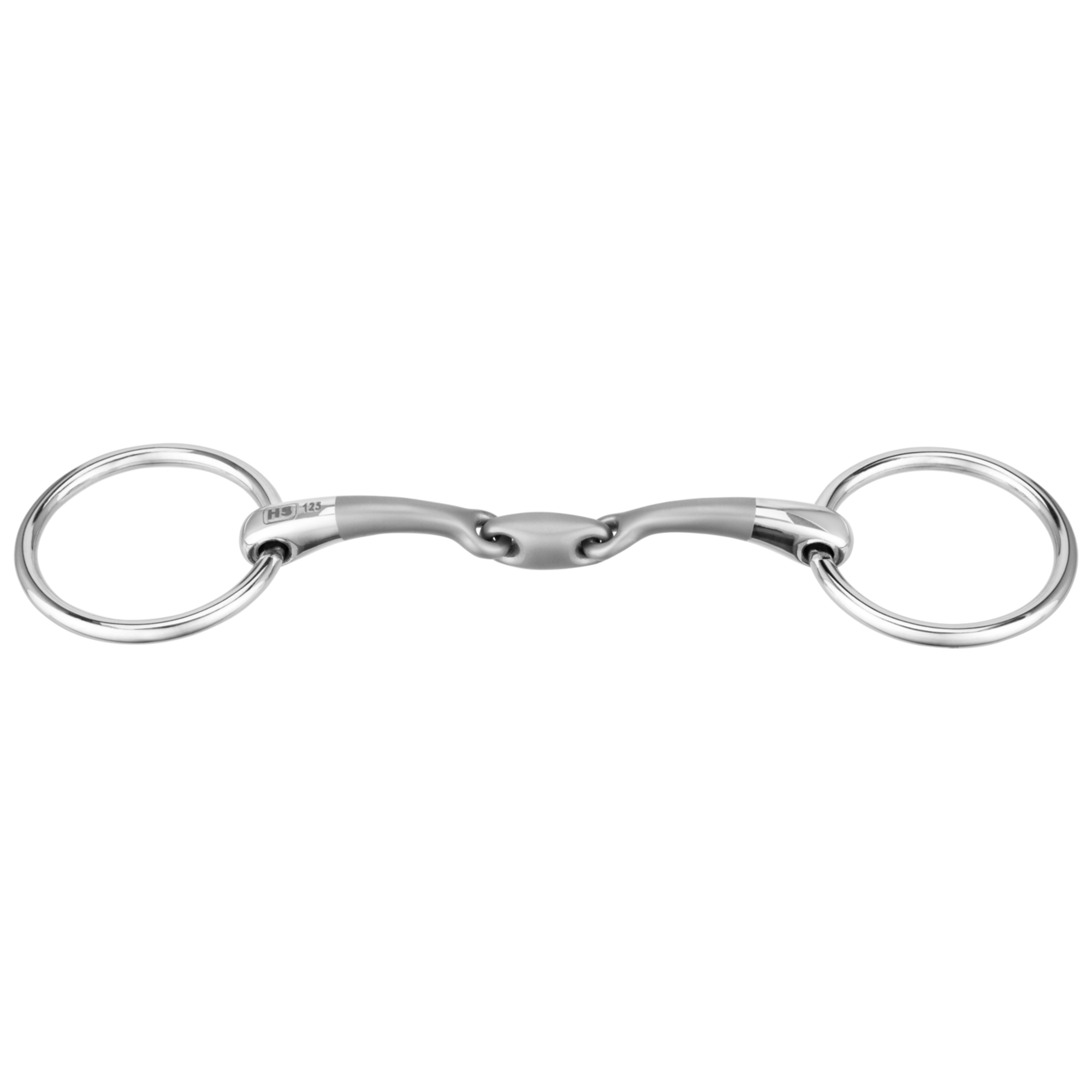 SATINOX Unterlegtrense doppelt gebrochen Edelstahl rostfrei | 40262_125_56.png