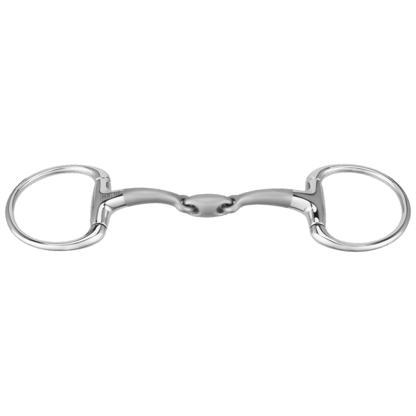 Eggnogger's 'Stache/JUST IN FOOLING セット novocontact Eggbutt bit with D-shaped rings 14 mm double
