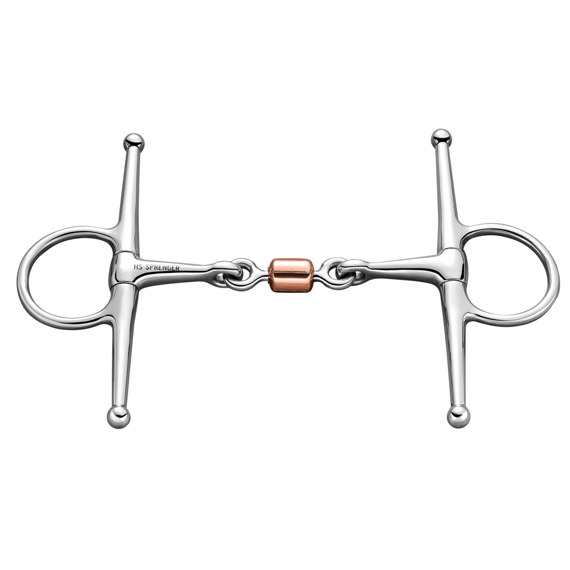 Schenkeltrense 12 mm mit beschichteter Kupferrolle Edelstahl rostfrei | 41256_56.png