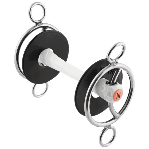 Nathe Standard Snaffle 20mm (55mm Ring) No Color 120 Mm