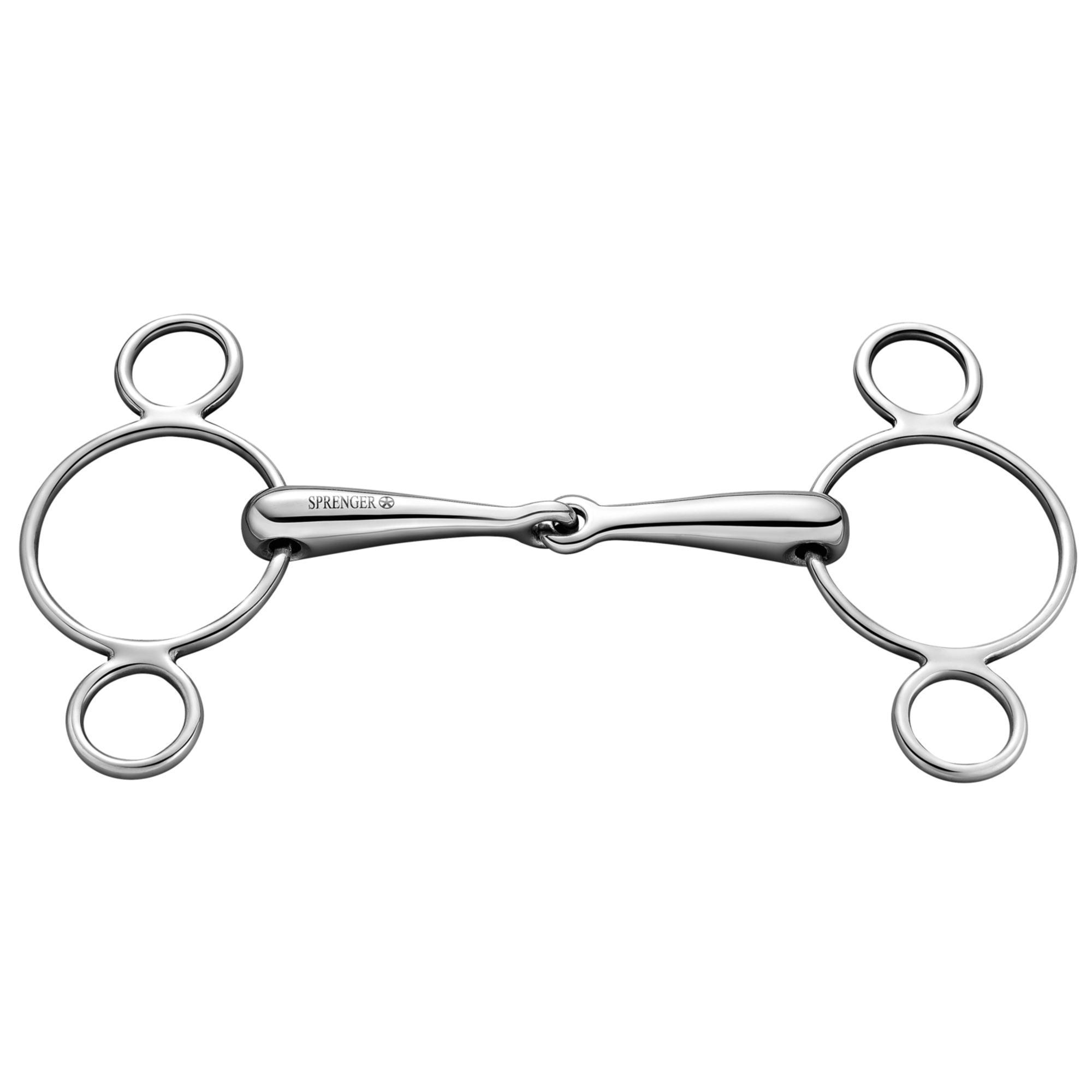 3 Ring Gebiss einfach gebrochen 18 mm Springkandare Wien Edelstahl rostfrei | 41309_56.png