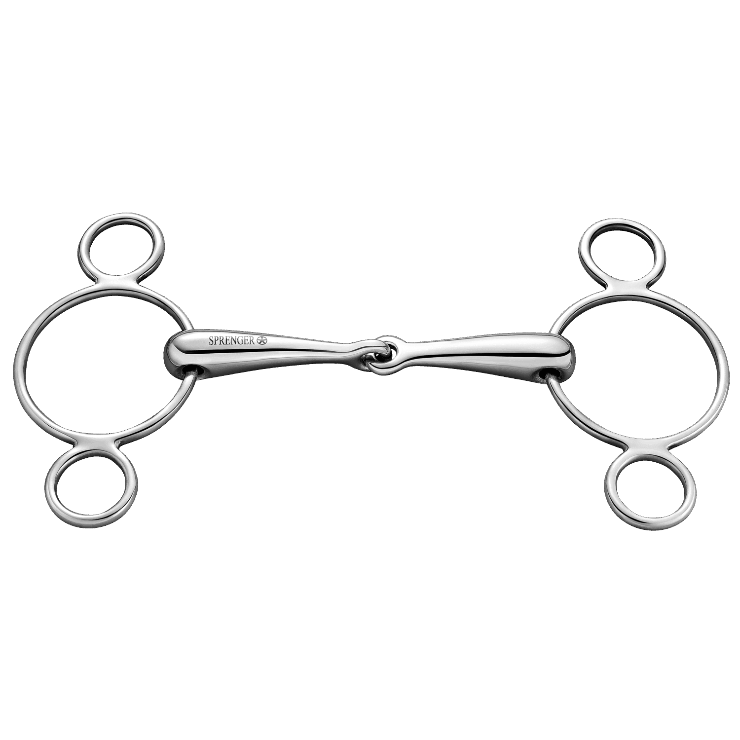 3 Ring Gebiss einfach gebrochen 18 mm Springkandare Wien Edelstahl rostfrei | 41309_56.png | 1731064816