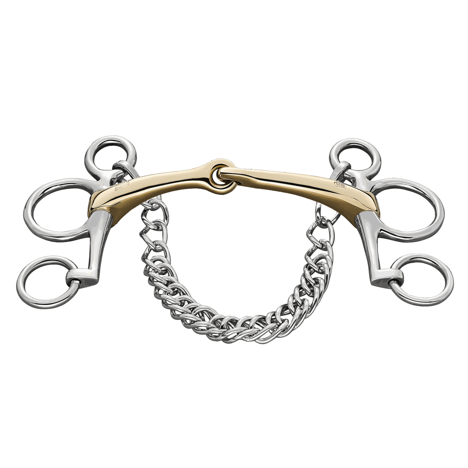 Tête D'olive Sprenger DYNAMIC RS 16 Mm - Double Cassée, Pour Mors De Cheval, Couleur Verte