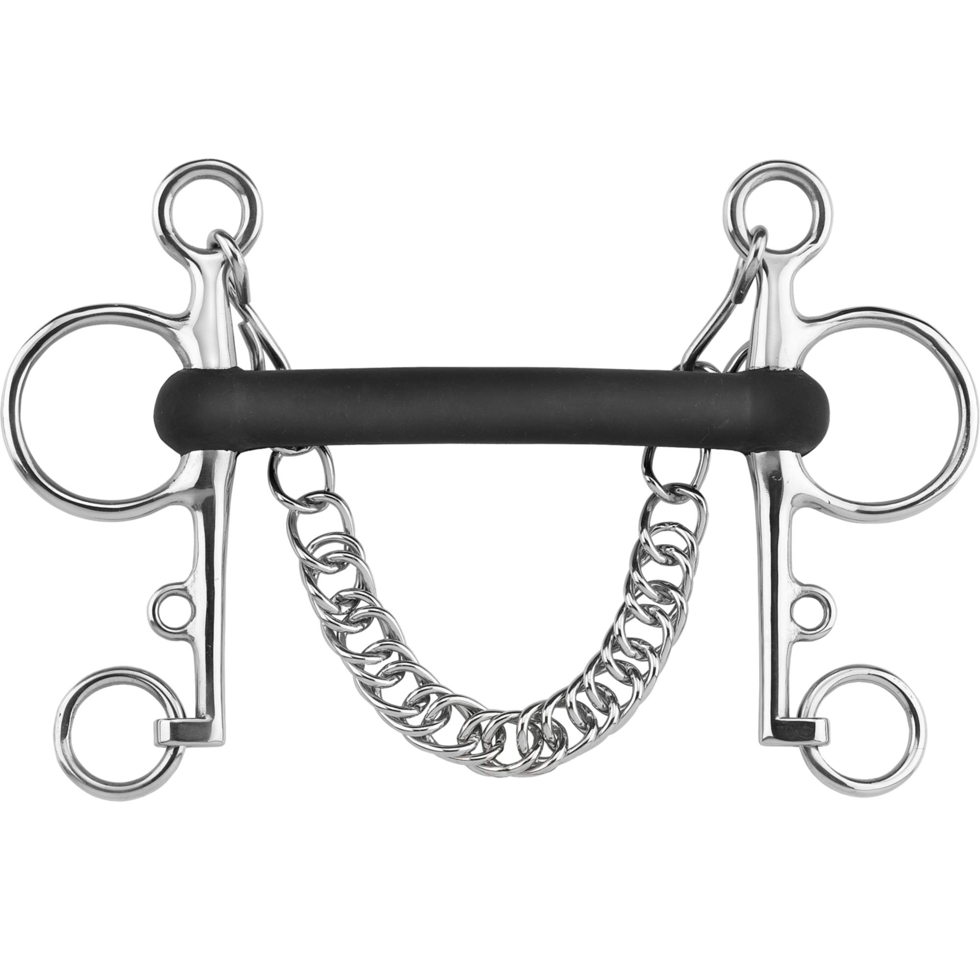 Pelham Stangengebiss Hartgummi 18 mm Hartgummi starr Edelstahl rostfrei | 42109_56.png