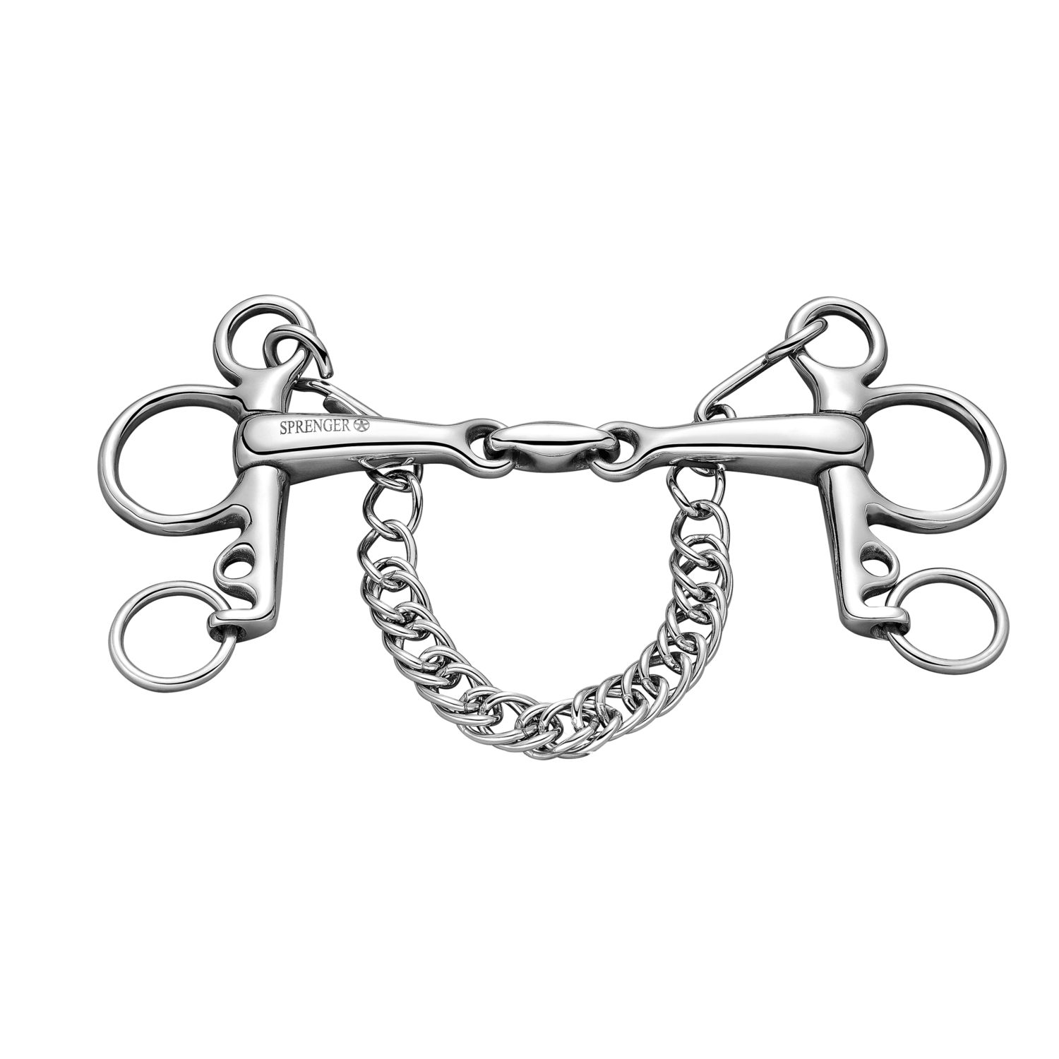 Pelham 16 mm doppelt gebrochen kurzer Unterzug Edelstahl rostfrei | 42126_56.png | 1744063233