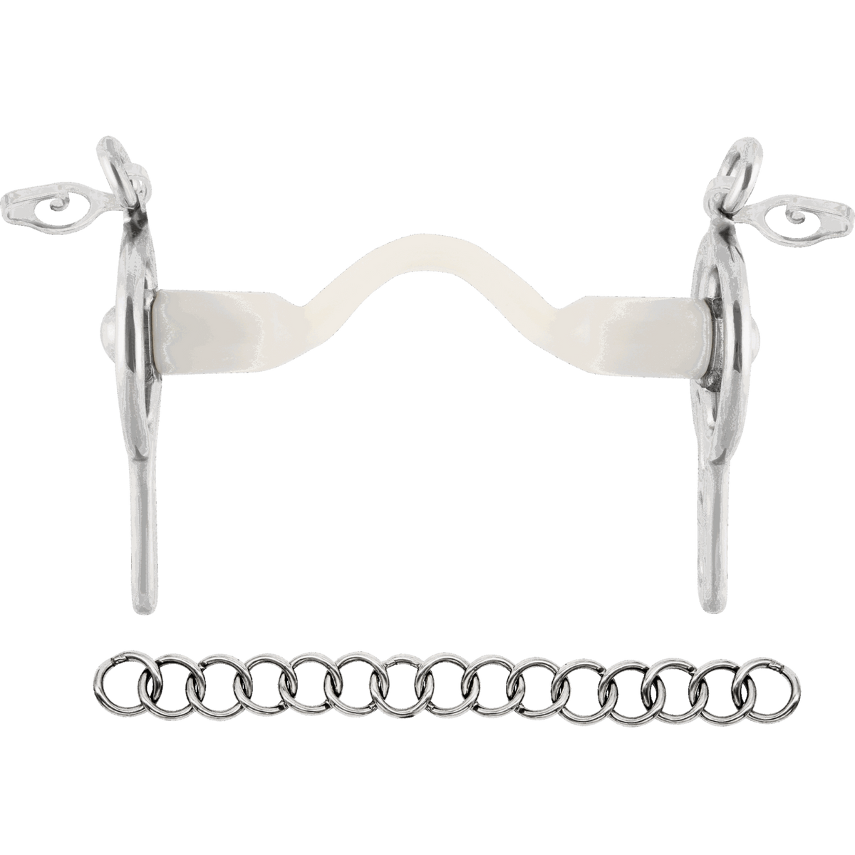 Nathe Bit NATHE Liverpool Driving bit 20 mm with tongue clearance, short cheeks ...