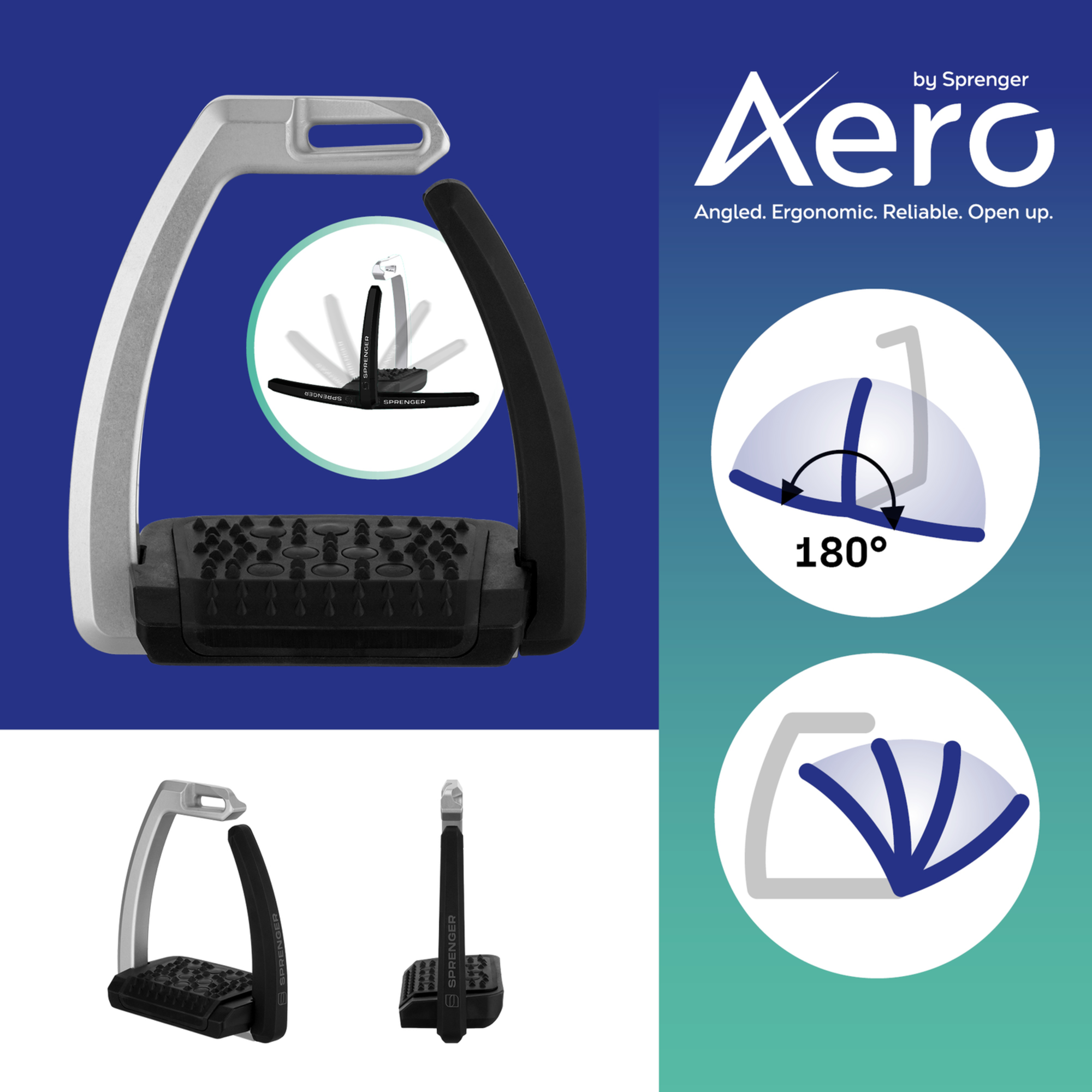 Aero Steigbügel silber eloxiert 120 mm Trittweite | 4429012254_13.png