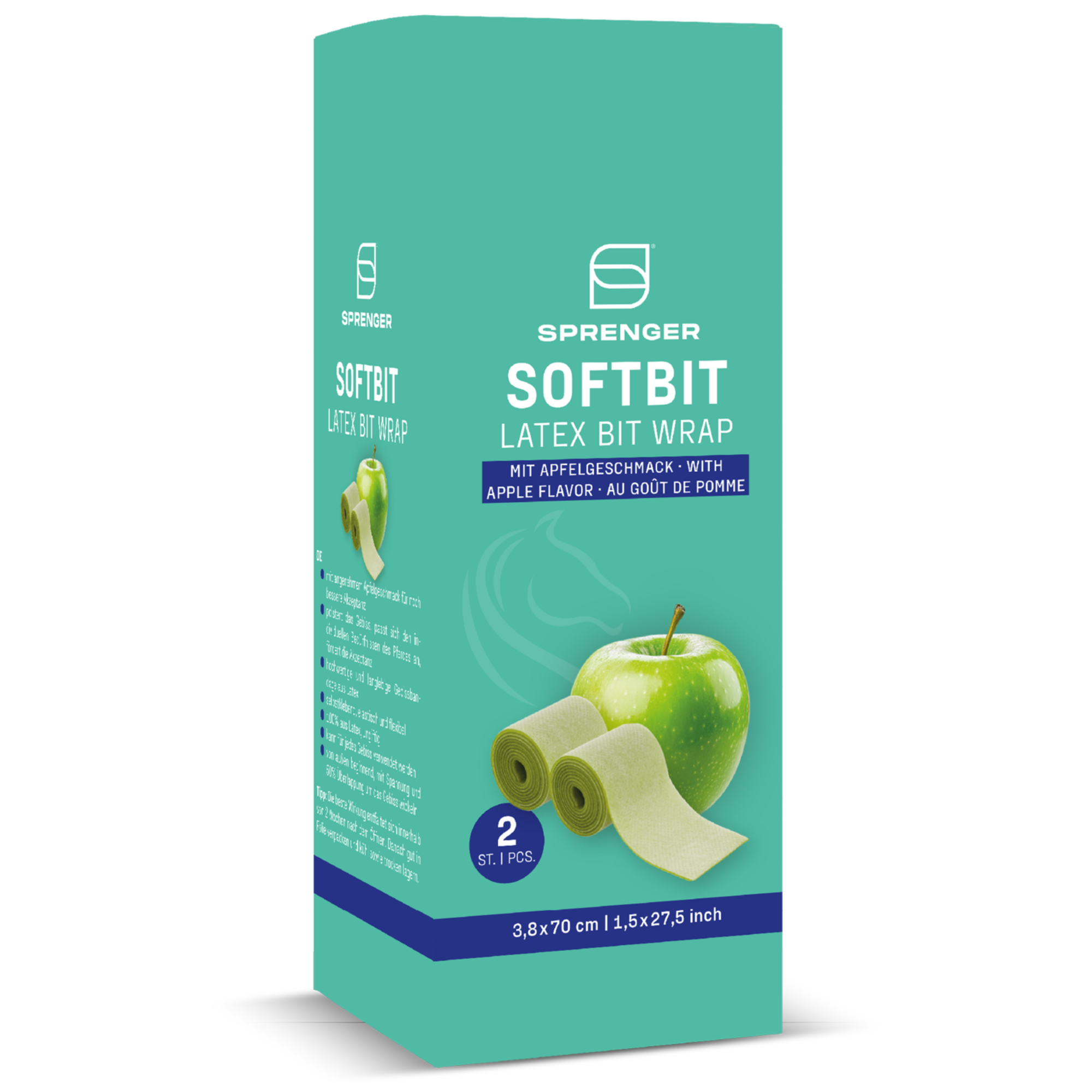 SoftBit Latex Gebissbandage mit Apfelgeschmack | 4524100000_softbit_apple.png