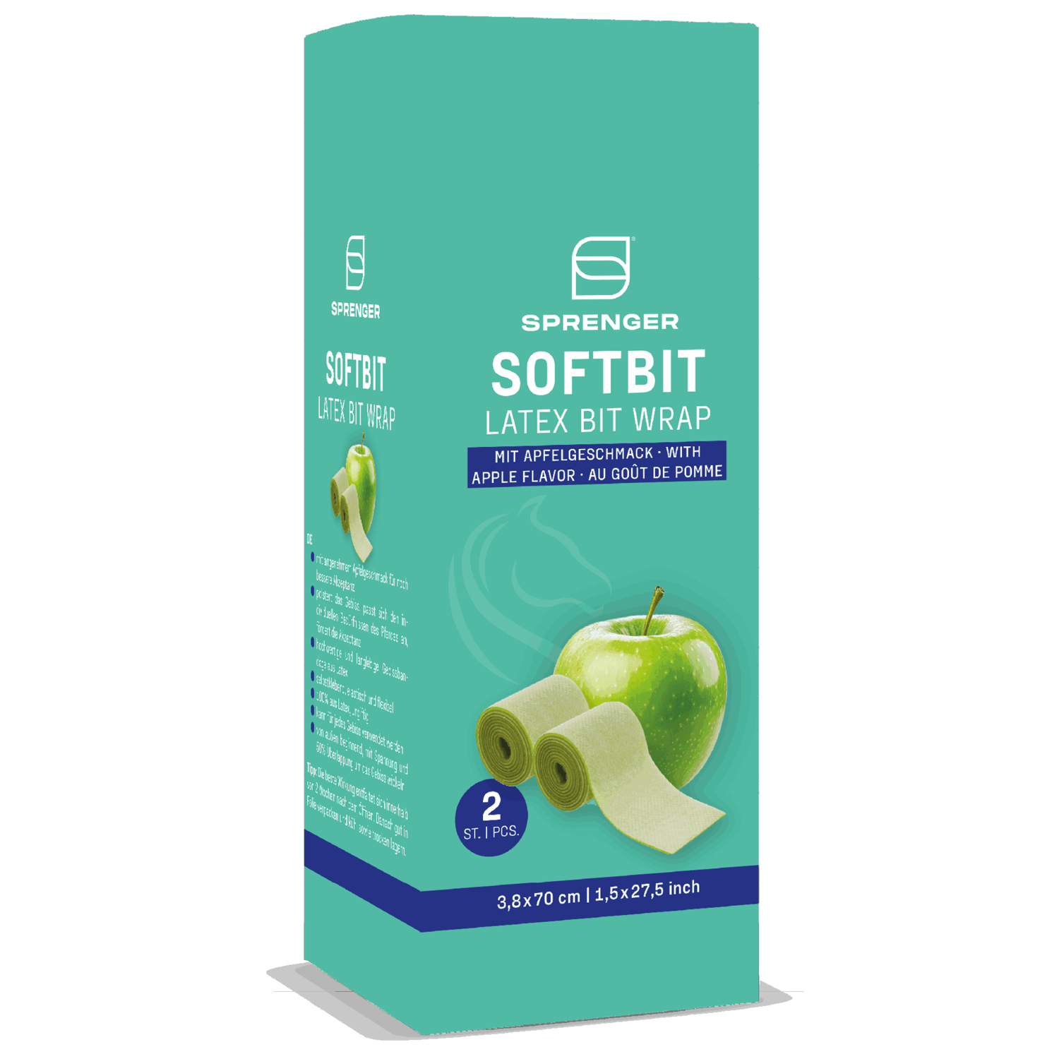 SoftBit Latex Gebissbandage mit Apfelgeschmack | 4524100000_softbit_apple.png