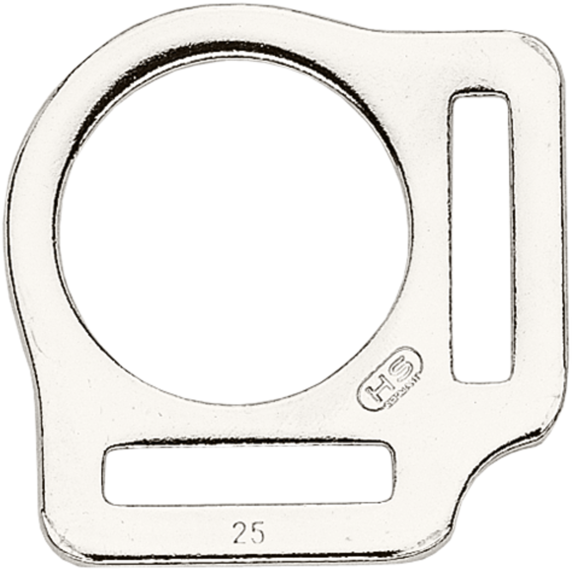 Halfterring gestanzt Stahl vernickelt lichte Weite 25 mm | 46243_01.png