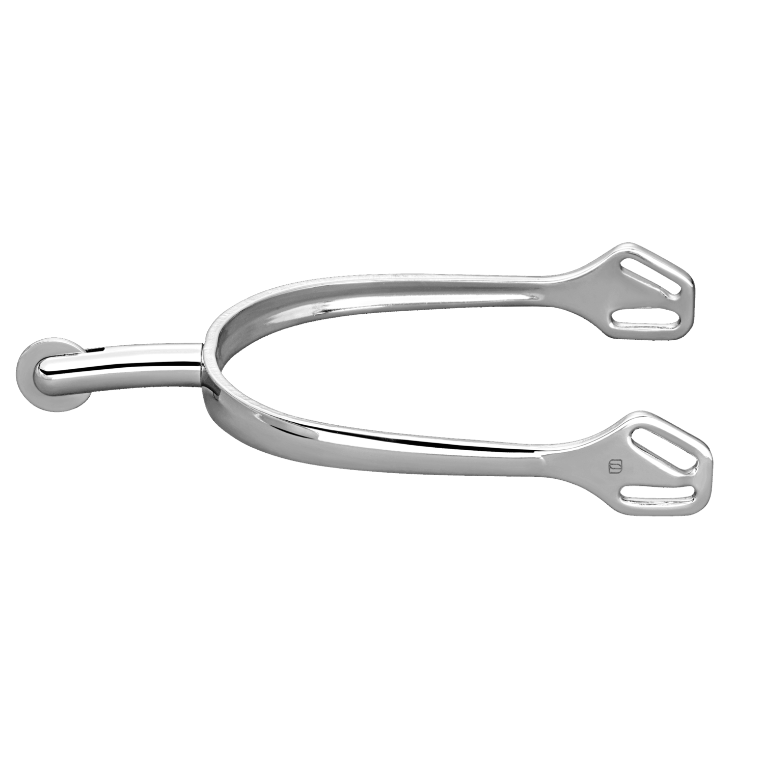 Herm Sprenger Stainless Steel Ultra Fit Extra Grip Spurs w/ Rounded Ne