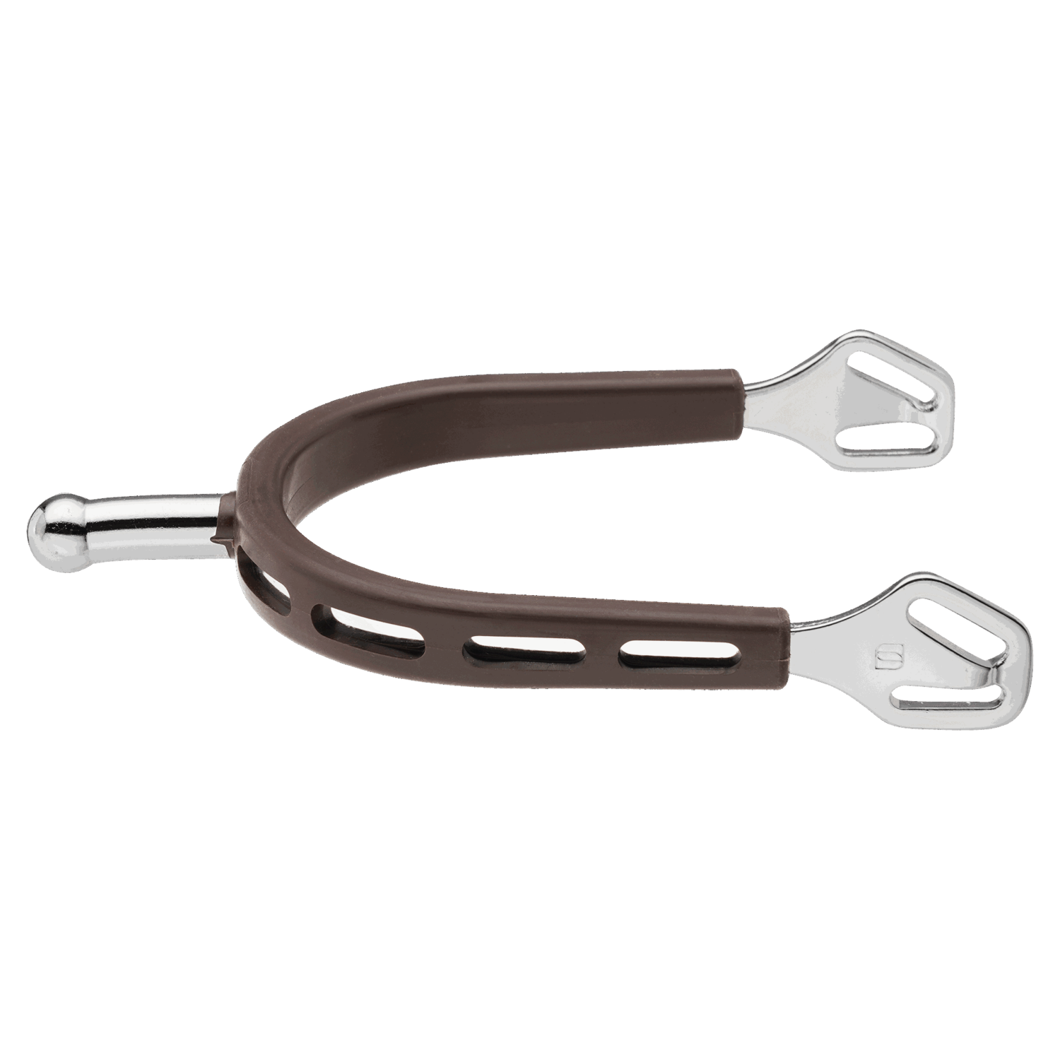 ULTRA fit BROWN GRIP Sporen Edelstahl rostfrei 30 mm kugelförmig | 47531000G5.png | 1733139195