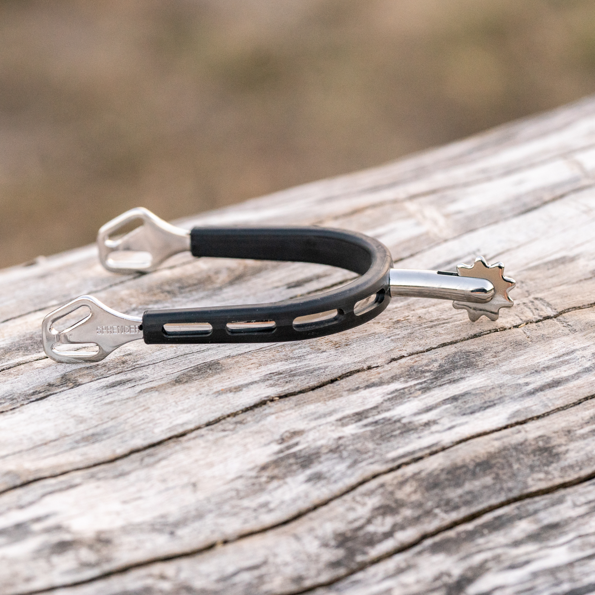 ULTRA fit EXTRA GRIP Sporen Edelstahl rostfrei 40 mm abgerundet mit Sonnenrad | 4753500455_5.png