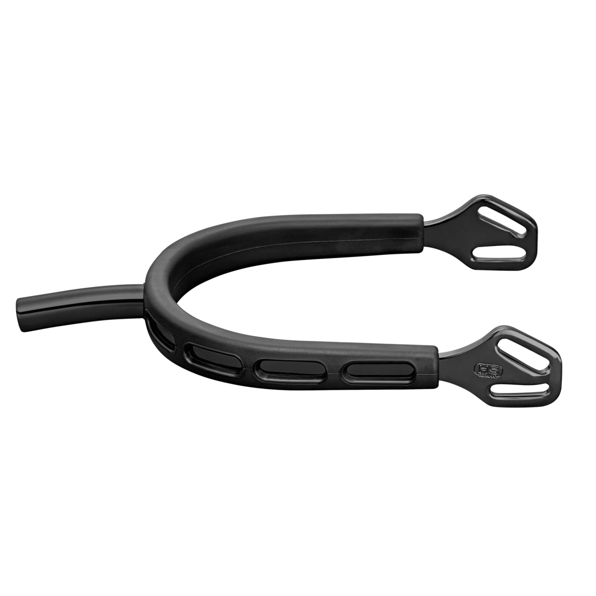 Ultra fit EXTRA GRIP Sporen "Black Series" Edelstahl rostfrei anthrazit 35 mm flach | 4753510061.png