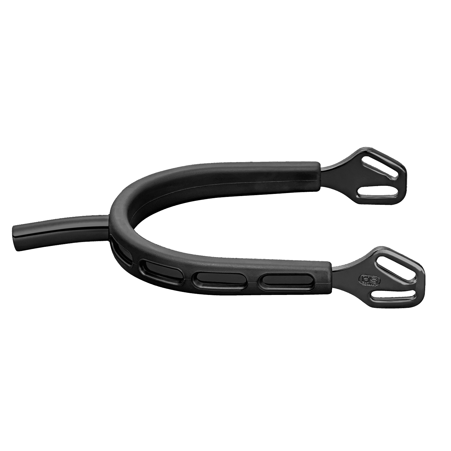 Ultra fit EXTRA GRIP Sporen "Black Series" Edelstahl rostfrei anthrazit 35 mm flach | 4753510061.png | 1731069349